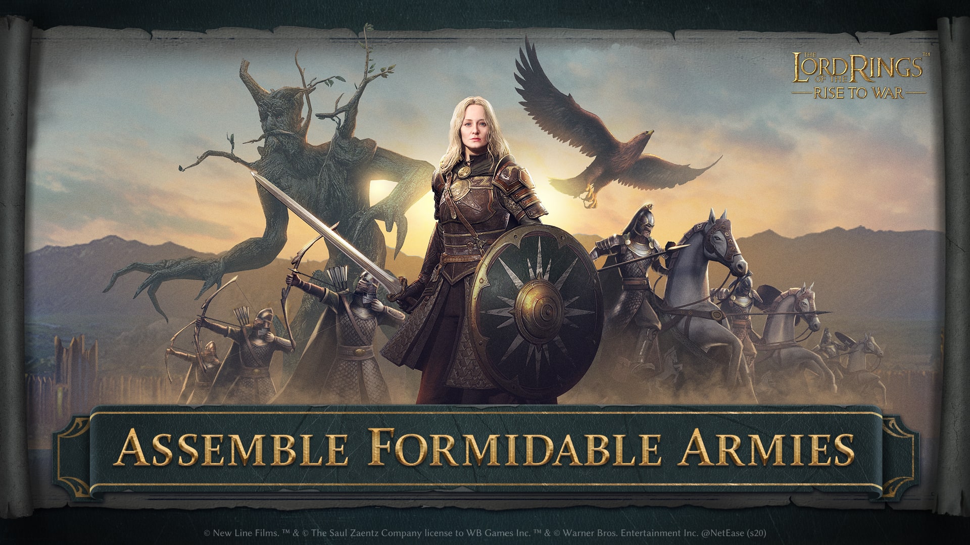 The Lord of the Rings: Rise to War Worldwide Website