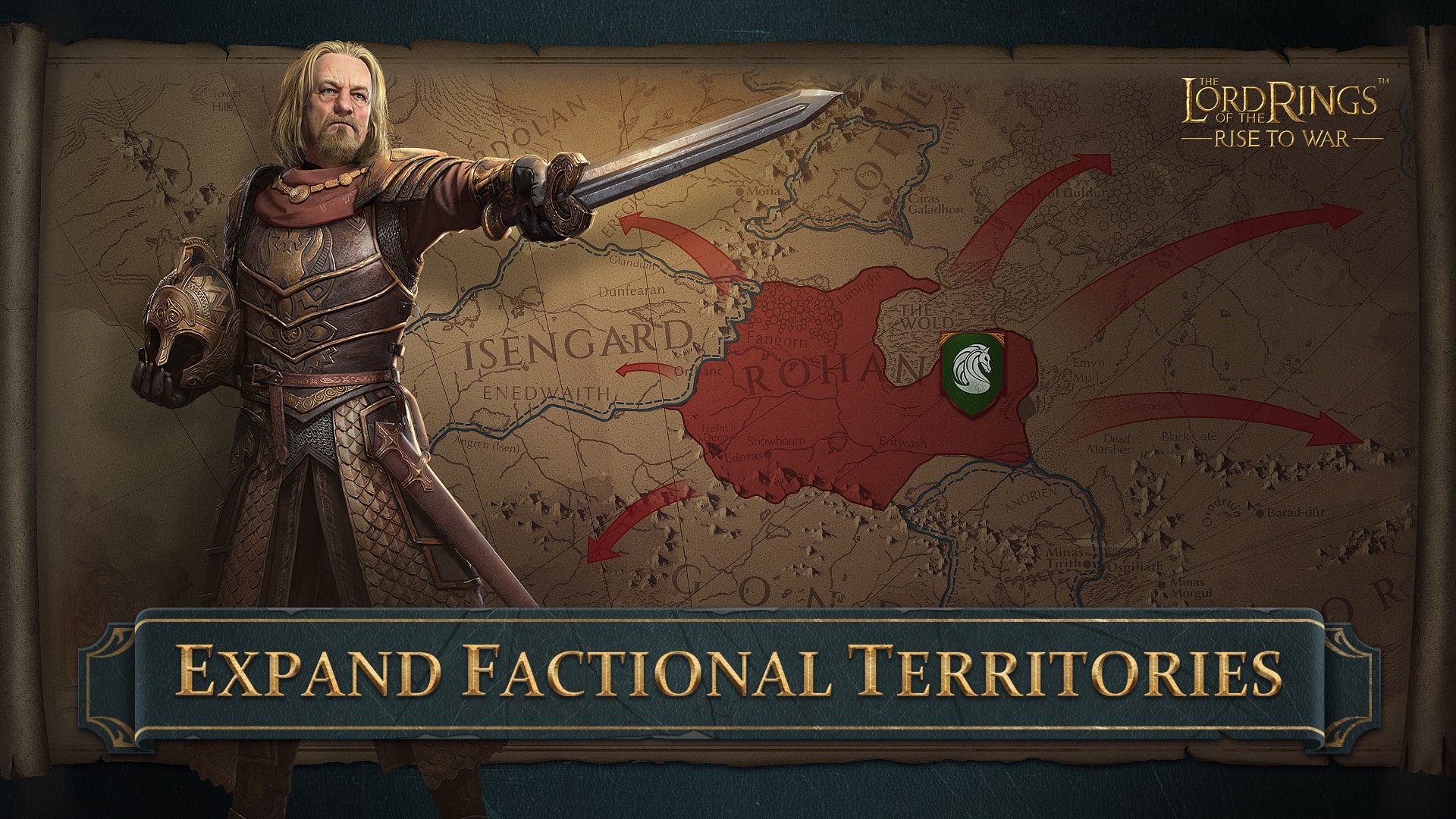 The Lord of the Rings: Rise to War Worldwide Website