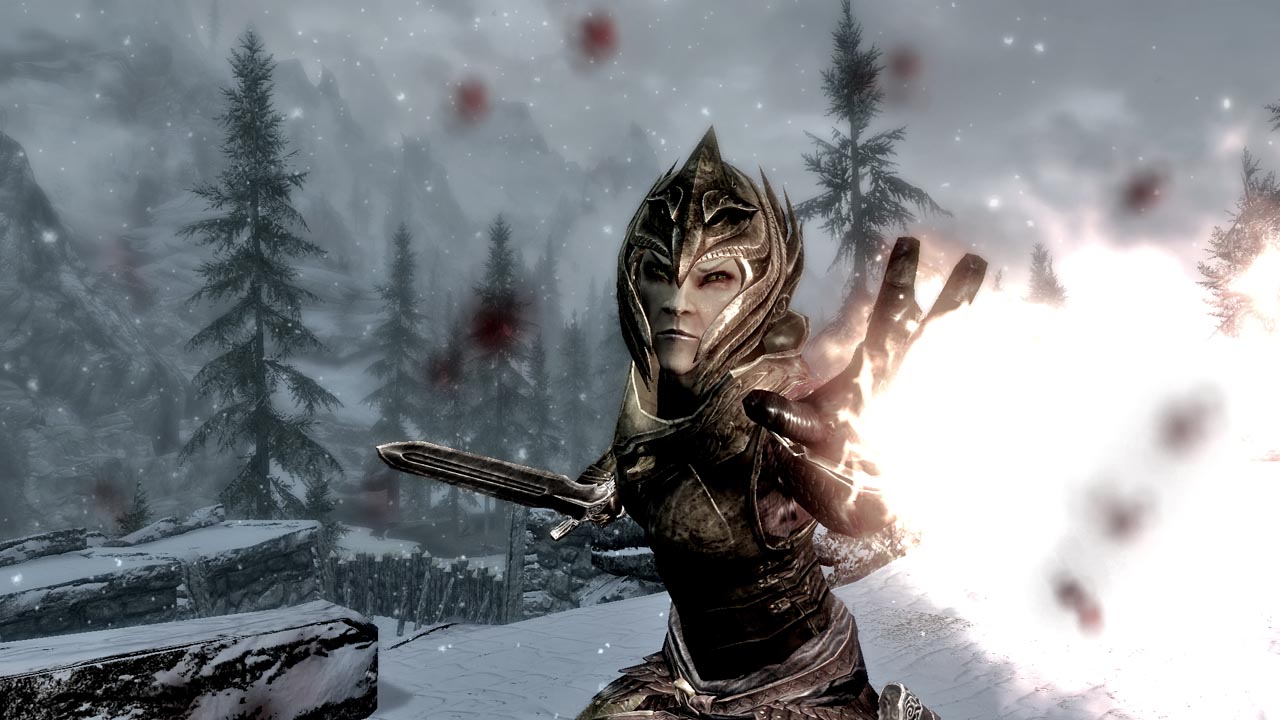 Skyrim Characters Wallpapers Wallpaper Cave