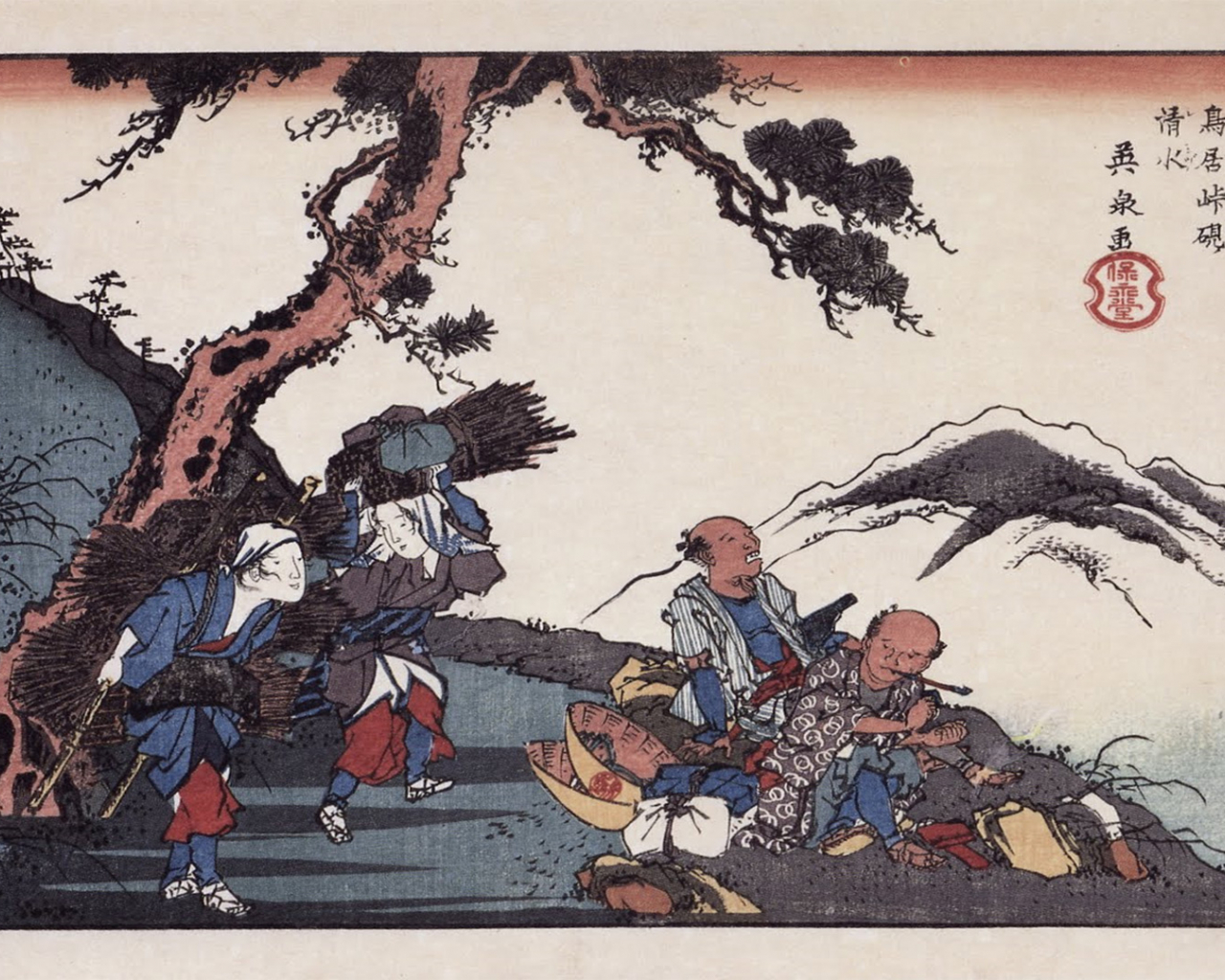 Japanese Woodblock Wallpapers - Wallpaper Cave