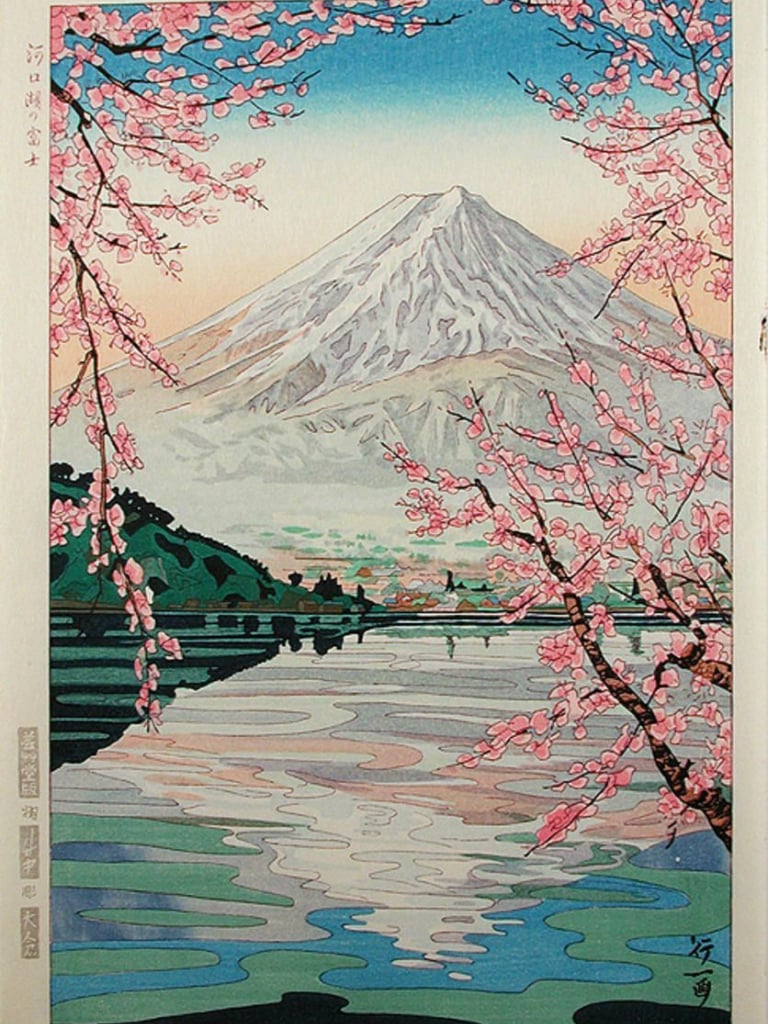 Japanese Woodblock Wallpapers - Wallpaper Cave