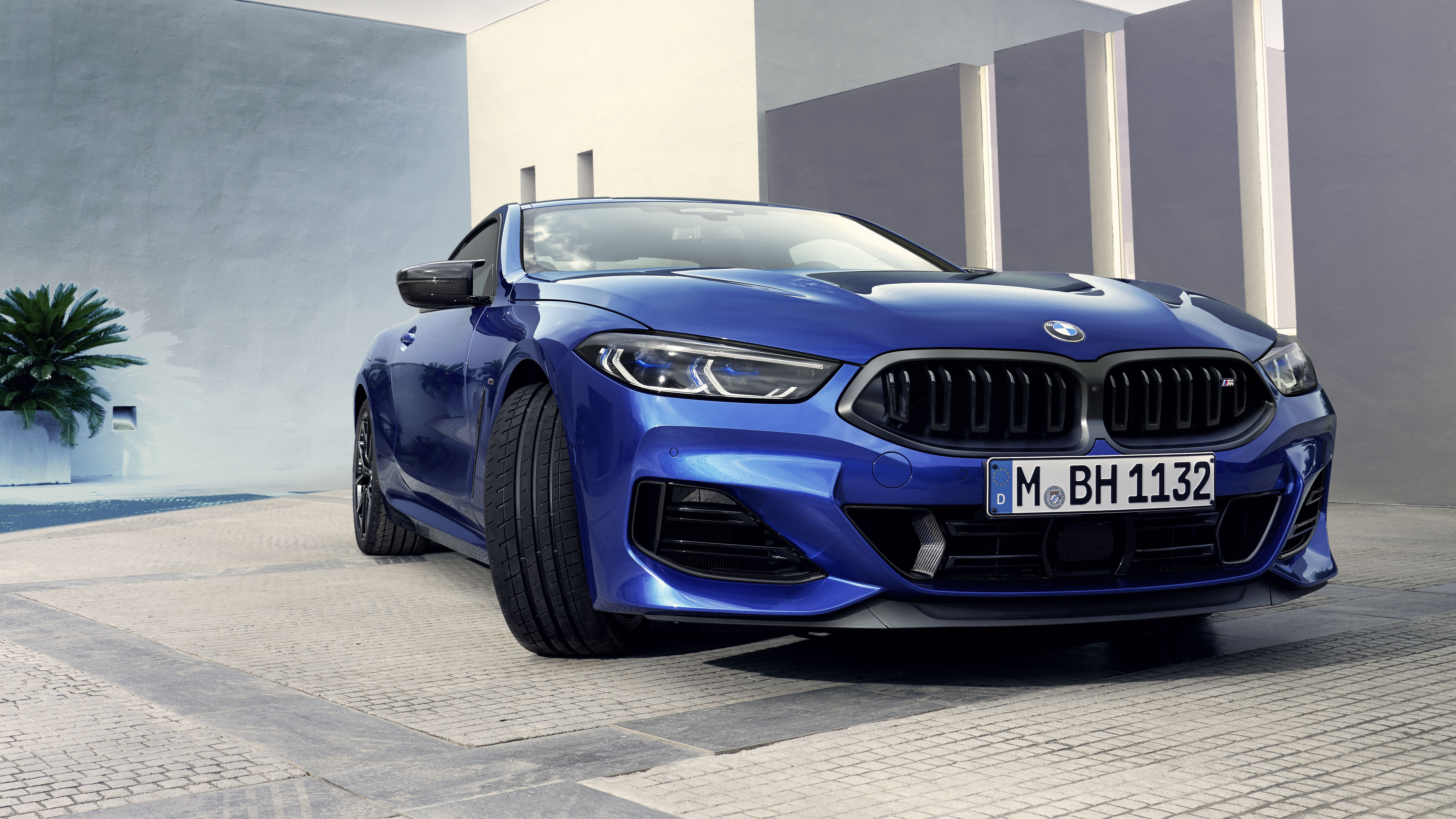 BMW M850i xDrive Coupé 2022 5K Wallpaper. HD Car Wallpaper