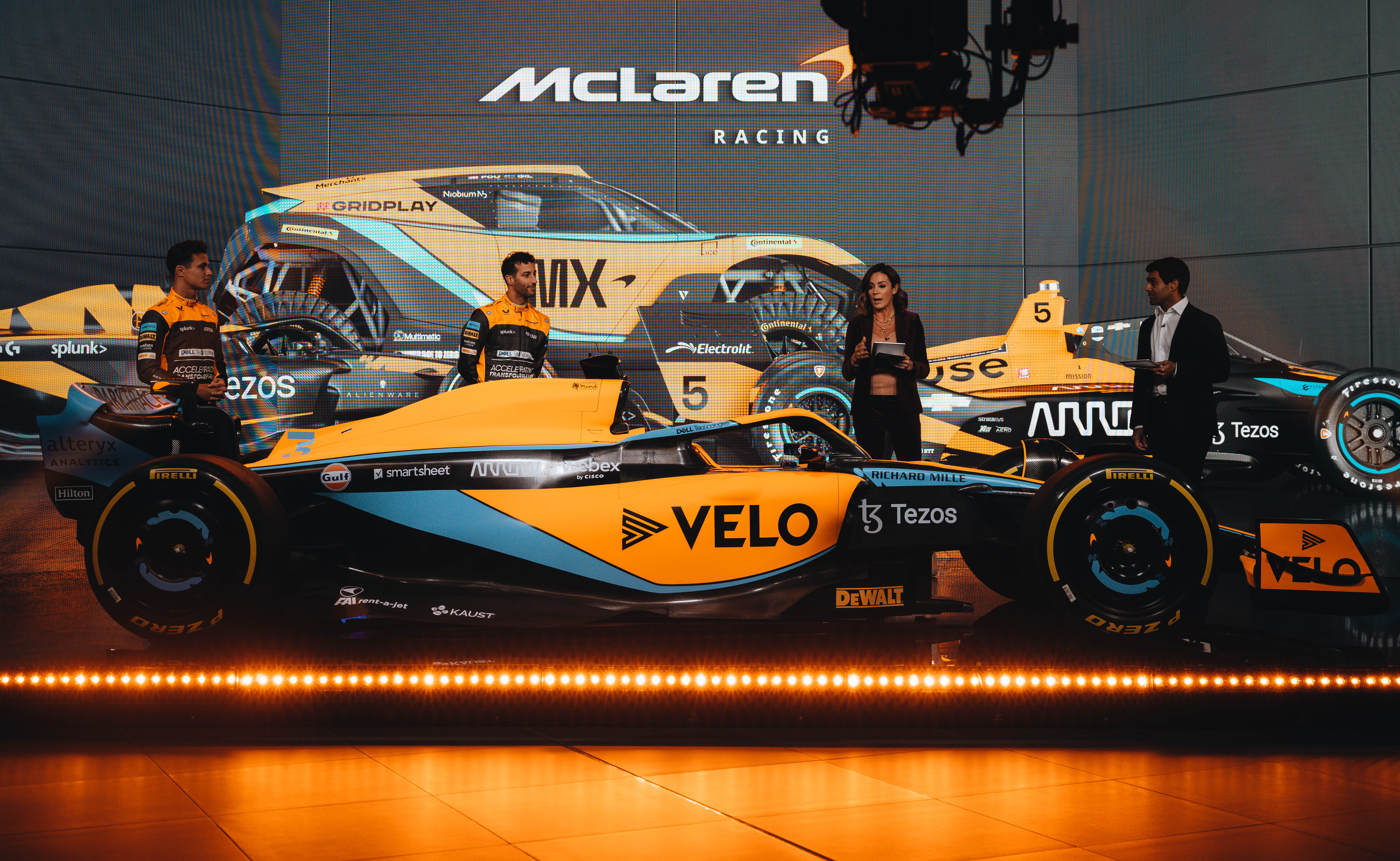 2022 McLaren MCL36 F1 car launch photo