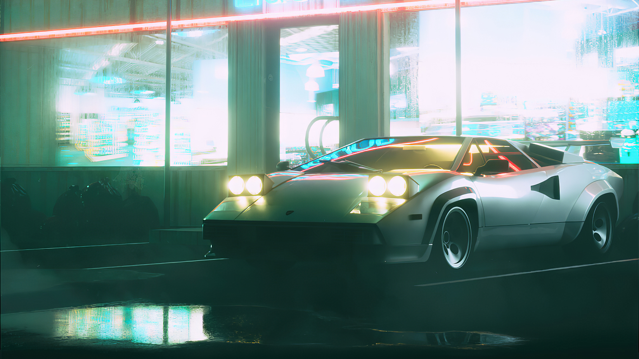 Late Night Shopping, HD Artist, 4k Wallpaper, Image, Background, Photo and Picture