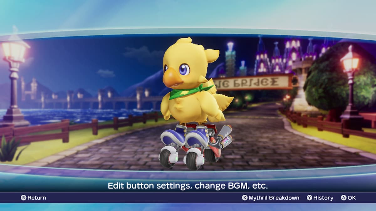 How to change your wallpaper in Chocobo GP Game Guides