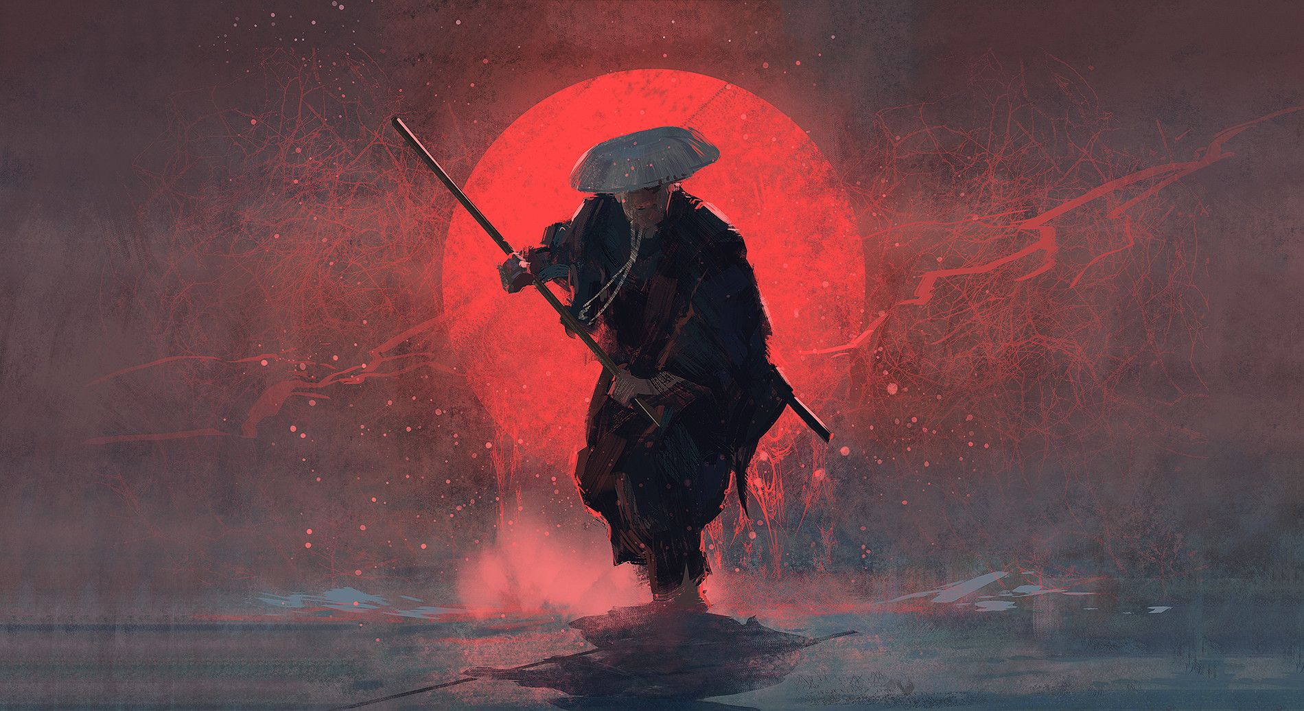 Ronin, Joakim Ericsson. Samurai wallpaper, Warriors wallpaper, Samurai art