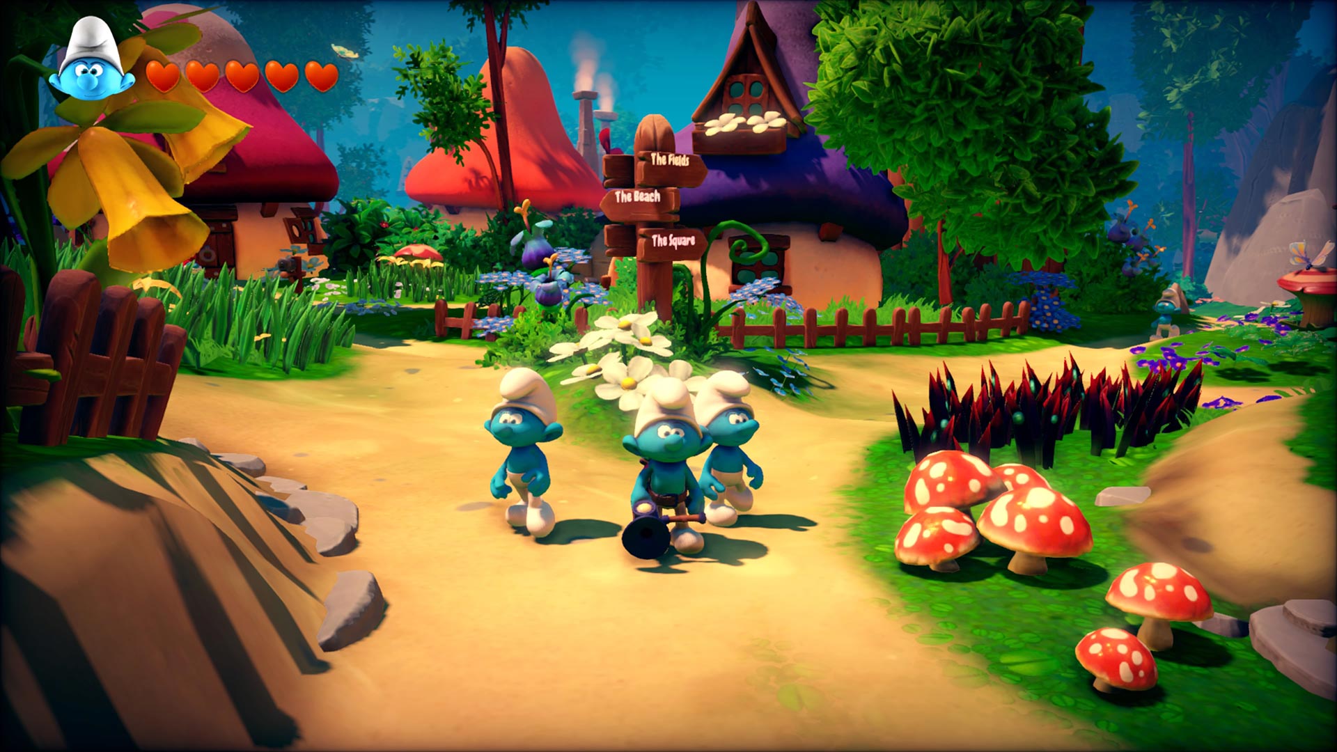 The smurfs mission vileaf