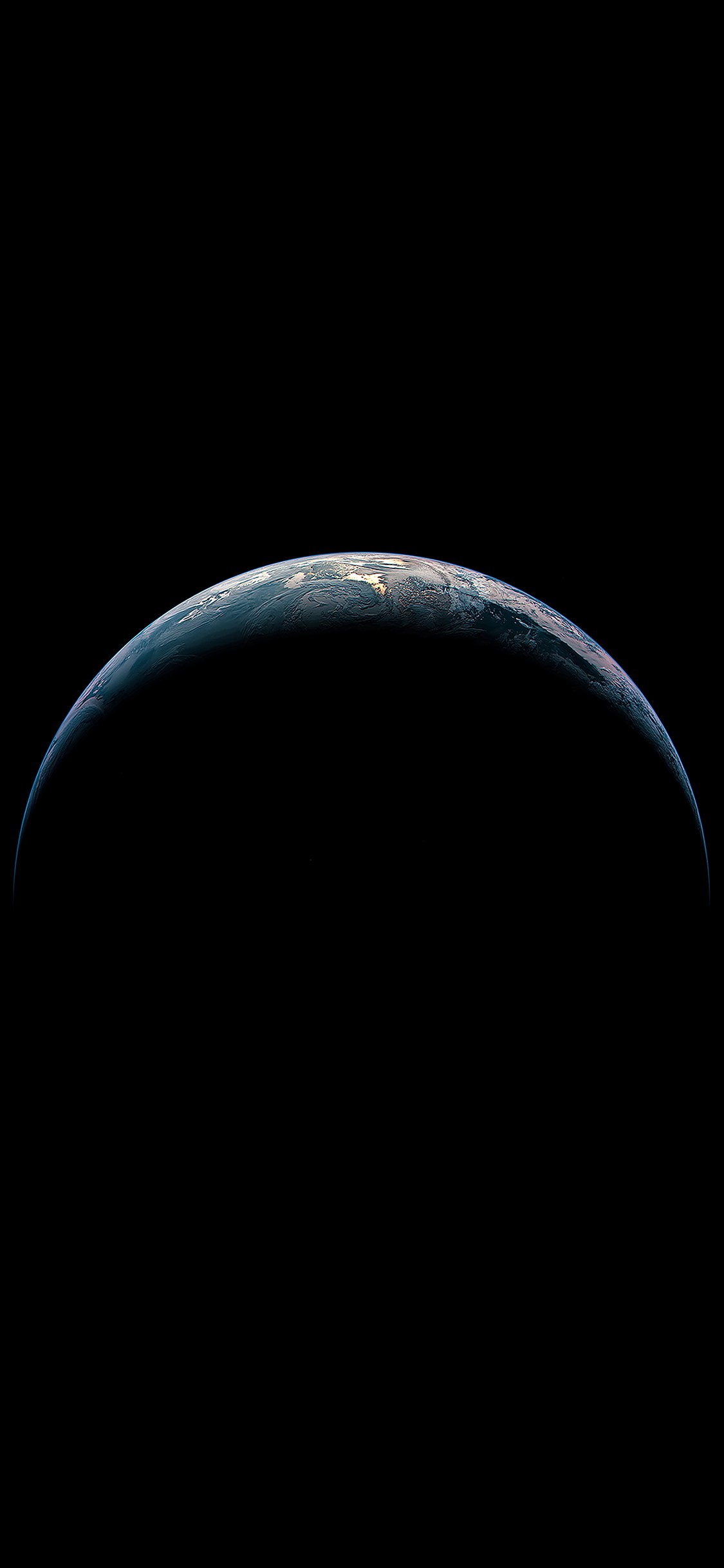 Earth from sky iPhone X Wallpaper Free Download