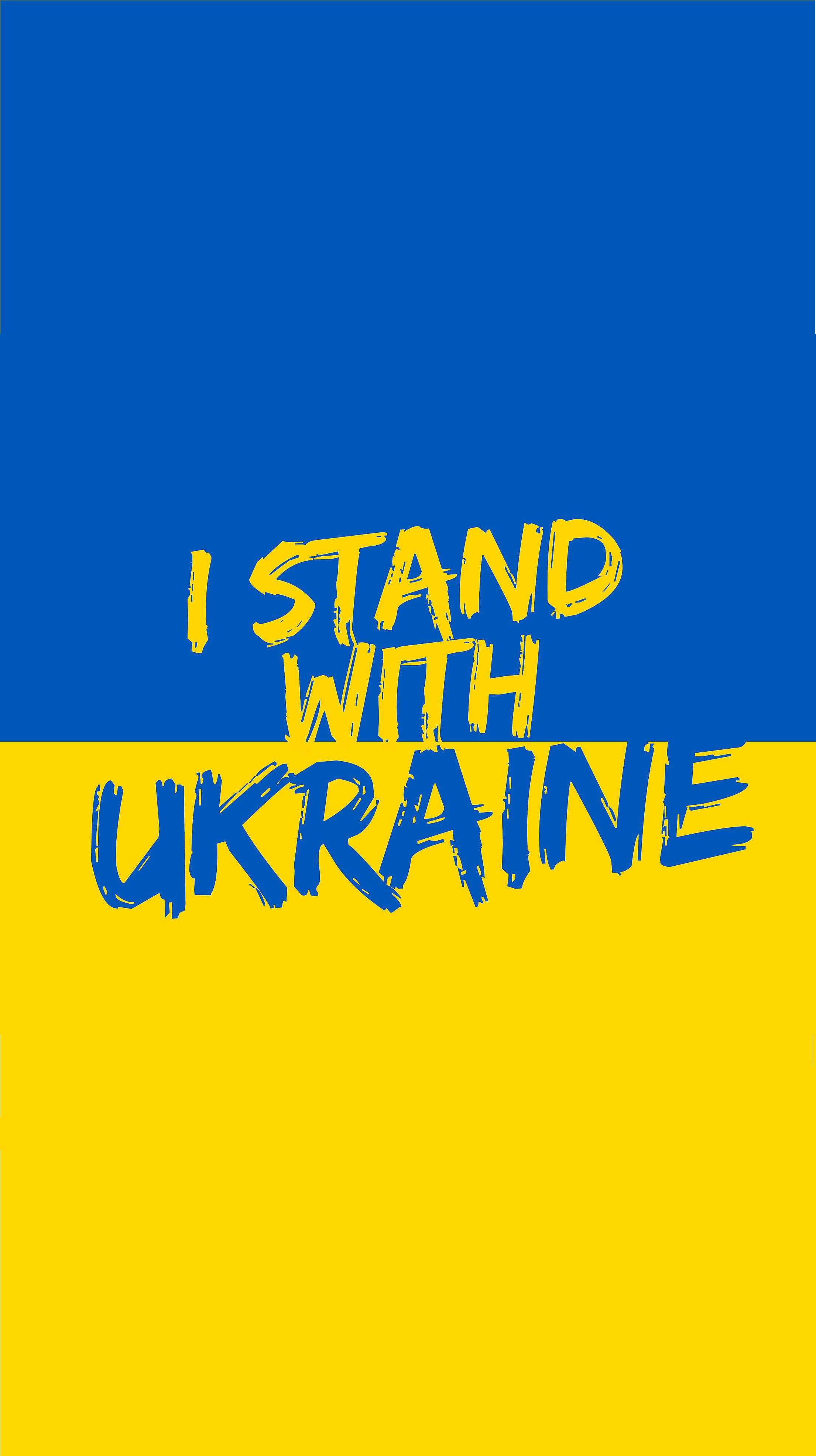 iPhone I Stand With Ukraine Wallpaper