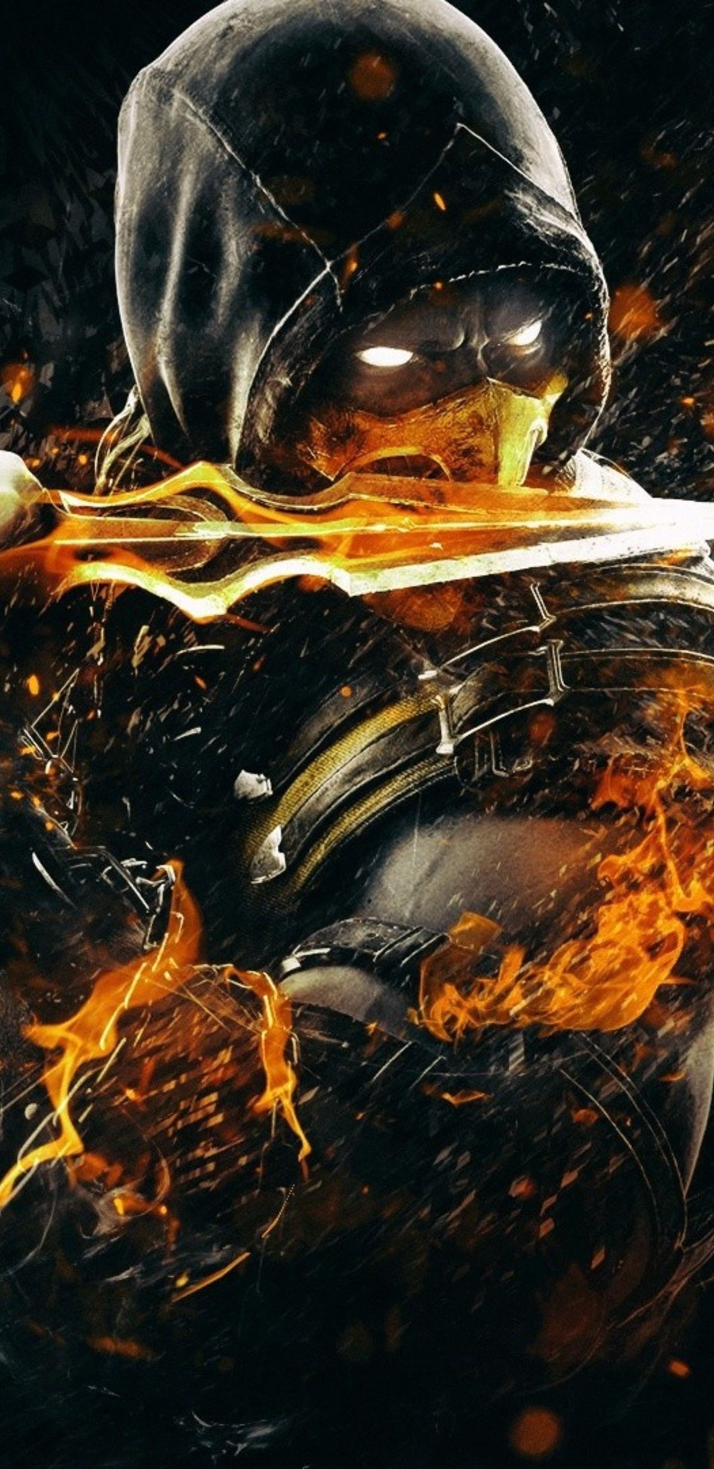 Scorpion Mortal Kombat Video Game In 1440x2960 Resolution. Scorpion mortal kombat, Mortal kombat x, Mortal kombat x wallpaper