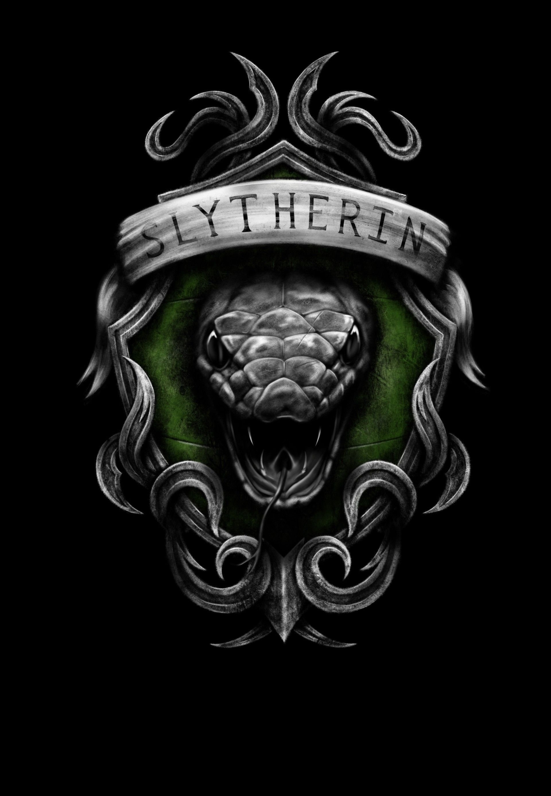 Slytherin Phone Wallpaper