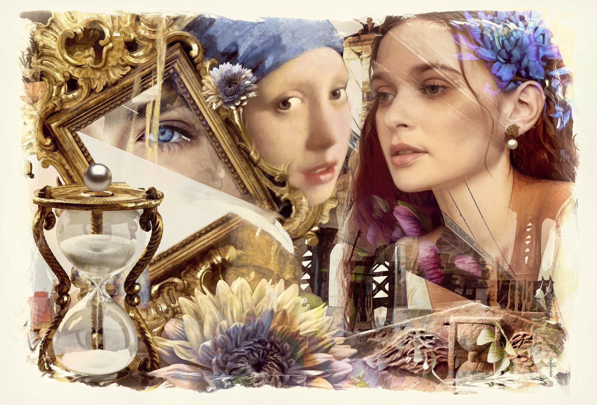 Art Collage Wallpapers Wallpaper Cave