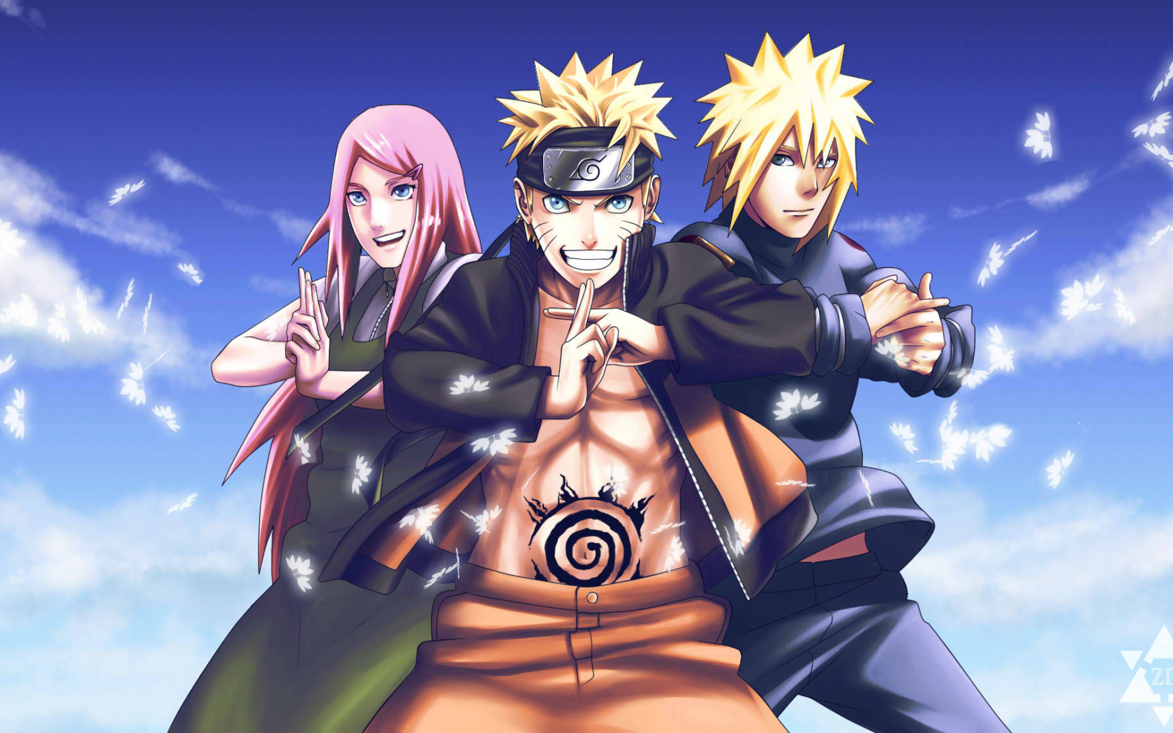 Download Anime, Naruto team, artwork wallpaper, 1680x Widescreen 16: Widescreen