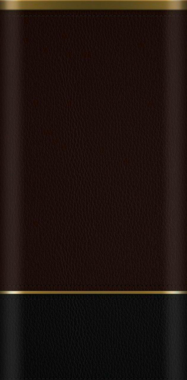 Leather wallpaper