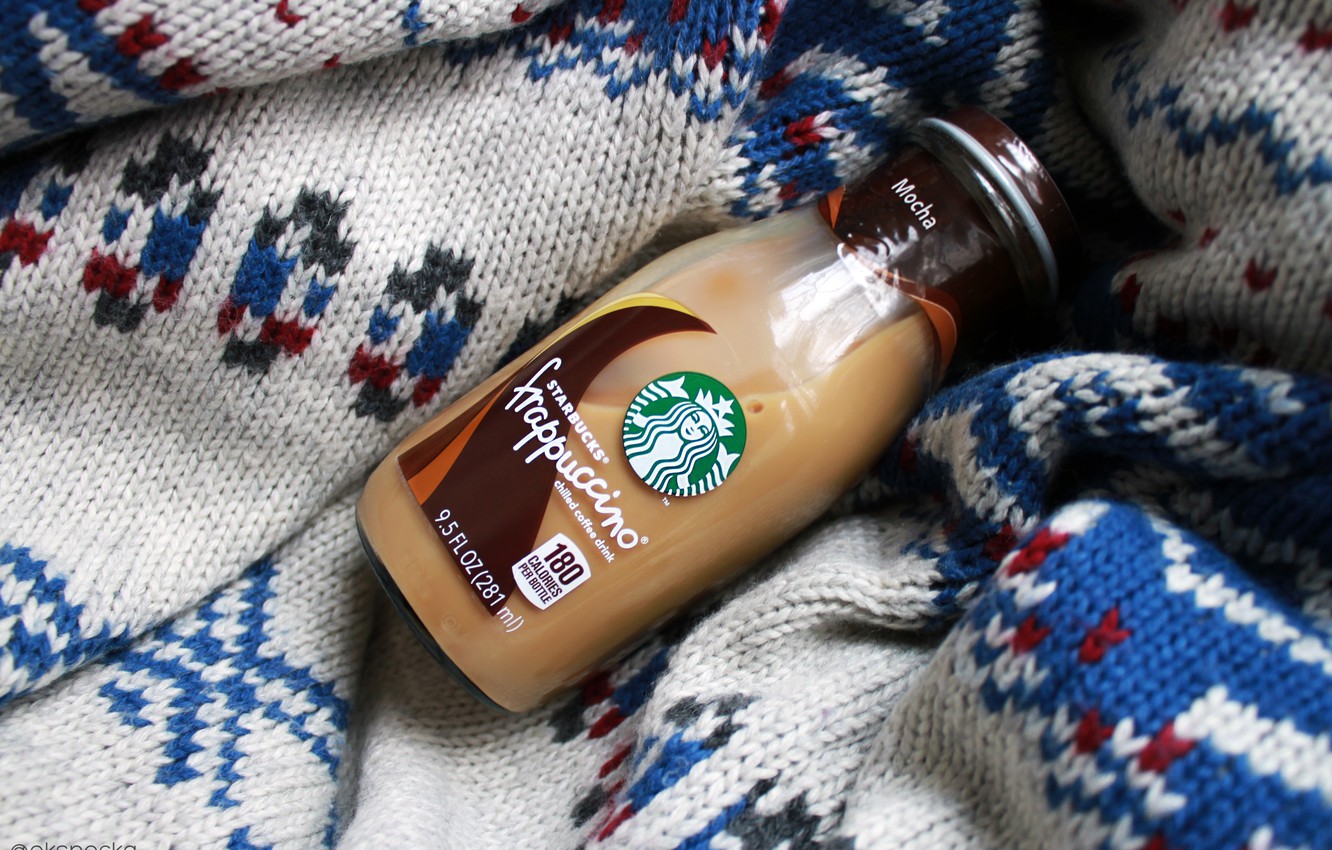 Wallpaper coffee, Starbucks, frappuccino image for desktop, section еда