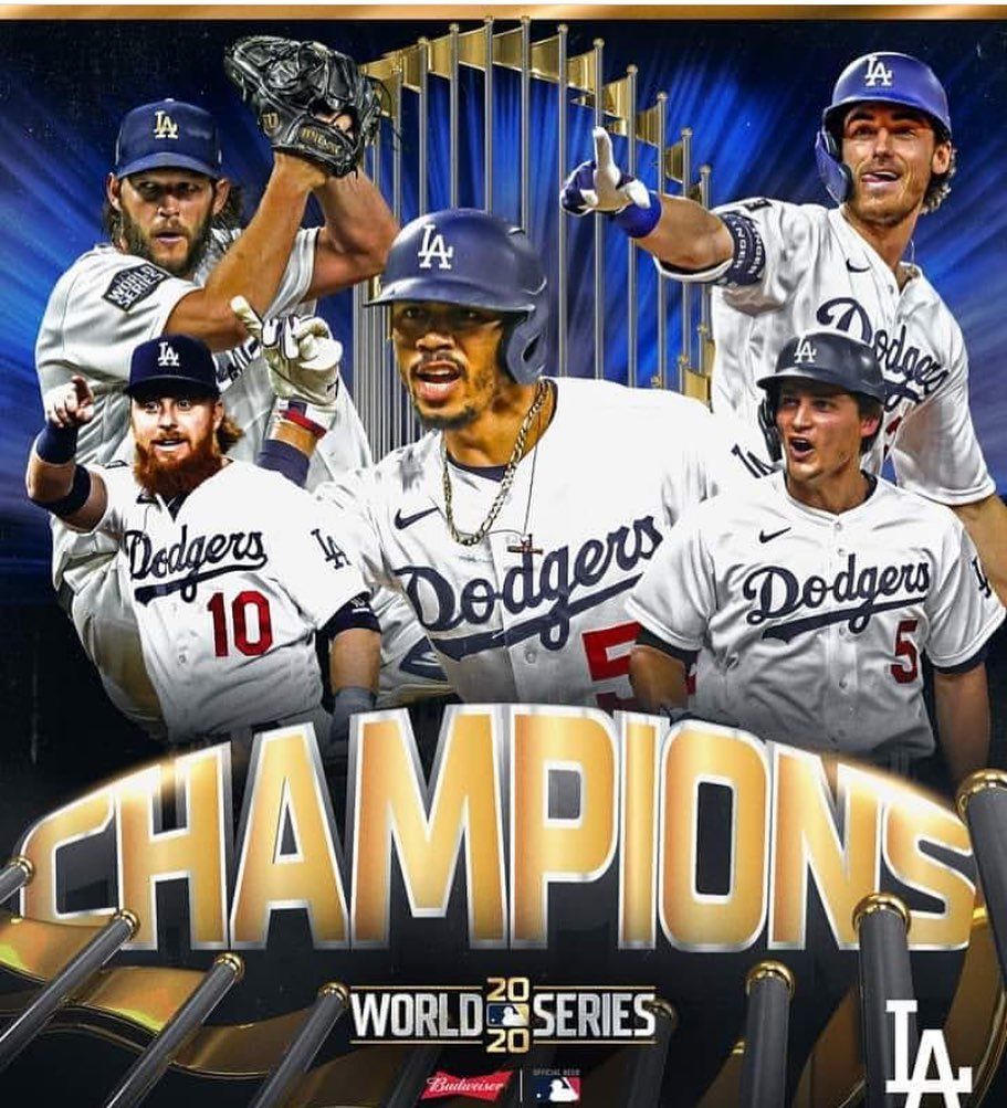 Champs! The Best Dodgers Team Ever Ends L.A.'s 32 Year World Series Drought. La Dodgers Baseball, Dodgers, Dodgers Baseball
