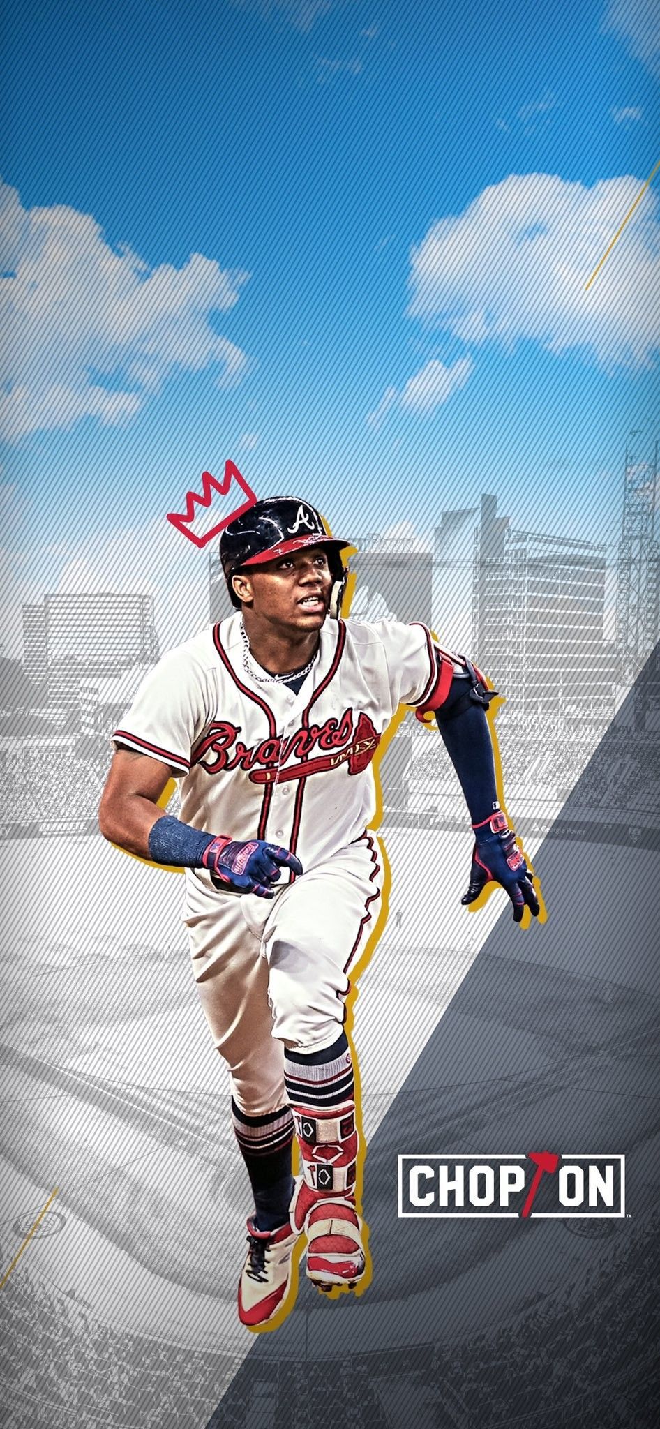 Download Atlanta Braves Ronald Acuña Jr. Wallpaper