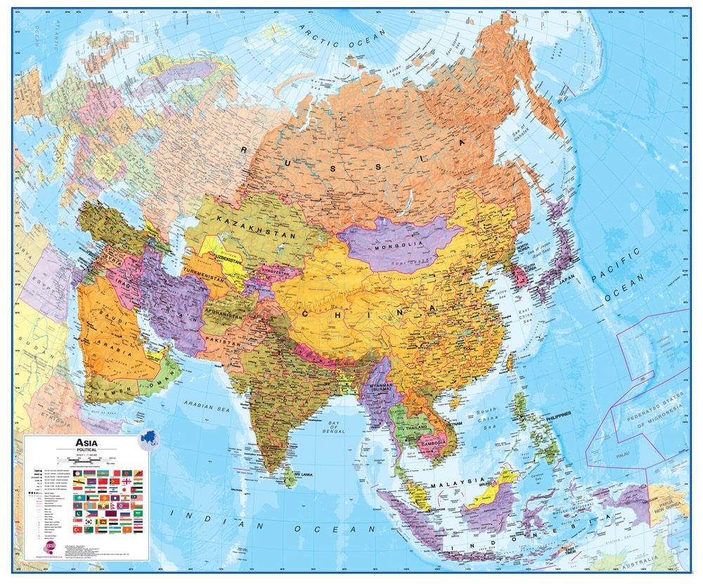 Map of Asia Wallpaper, HD Map of Asia Background on WallpaperBat