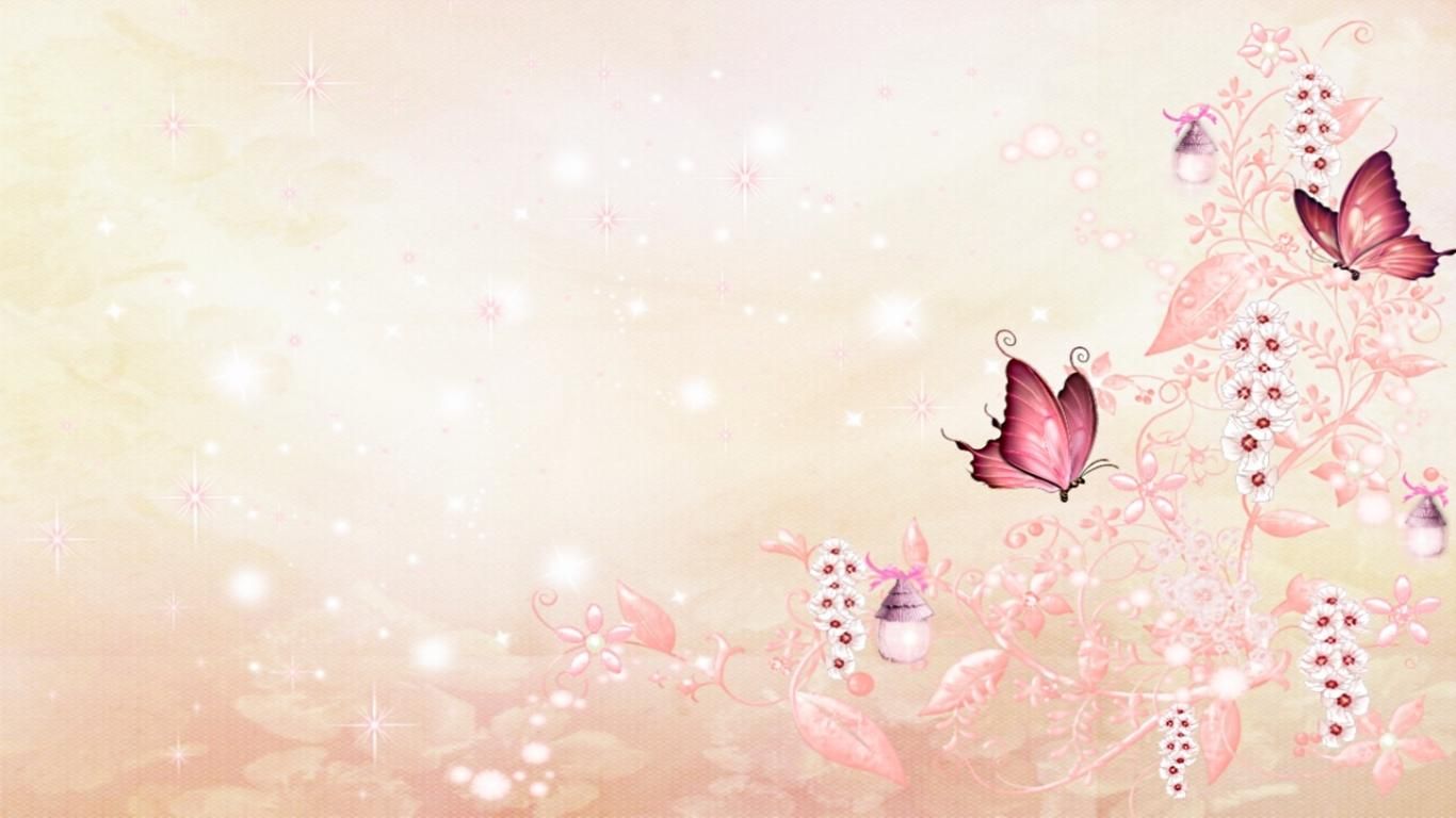 Rose Gold Pink Wallpaper High Quality, Cool Wallpaper Gold Butterfly Background