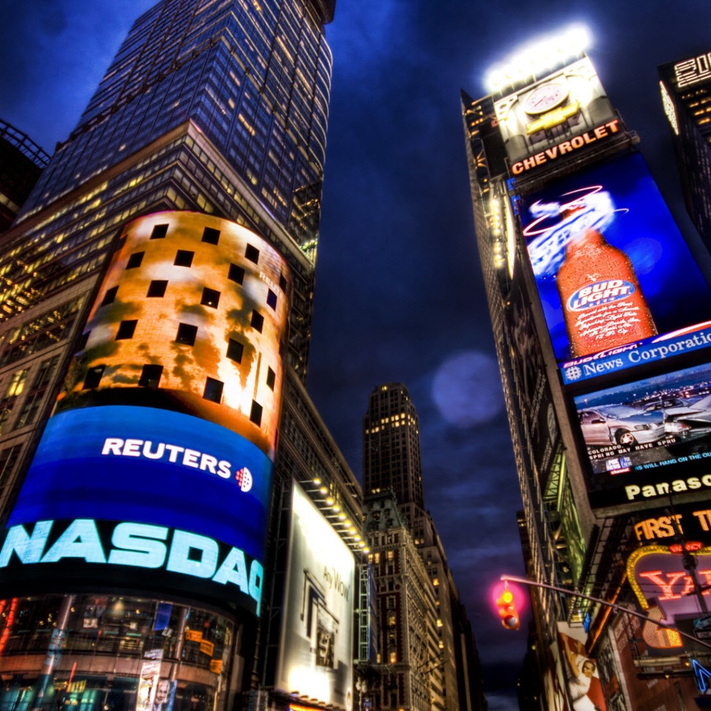 Wallpaper 4k NASDAQ Stock Market New York Wallpaper