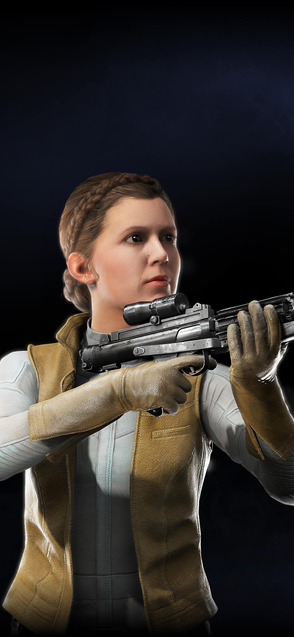 Princess Leia Star Wars Battlefront II 2017 iPhone XS, iPhone 10, iPhone X HD 4k Wallpaper, Image, Background, Photo and Picture