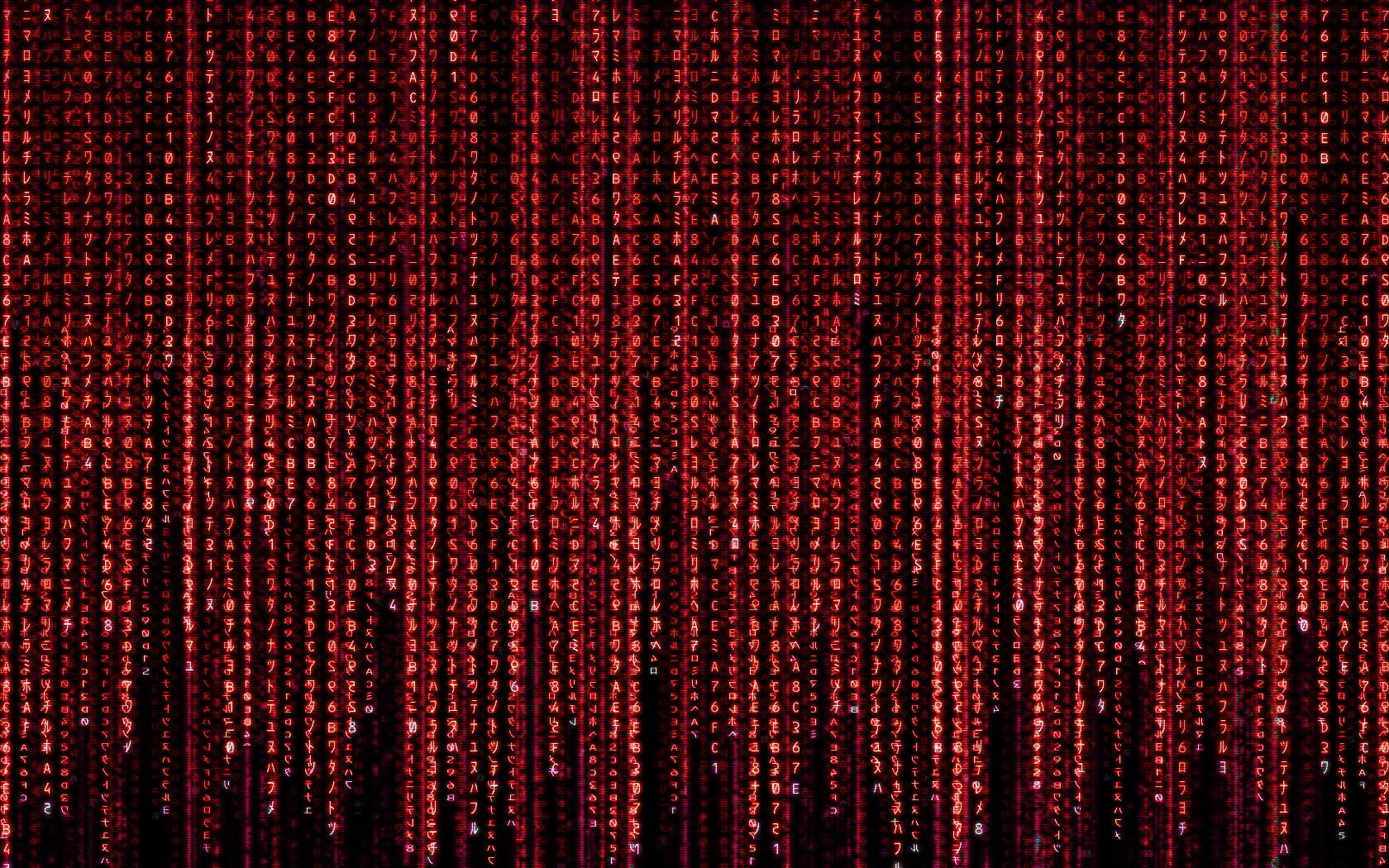 Red Matrix Wallpaper Free Red Matrix Background