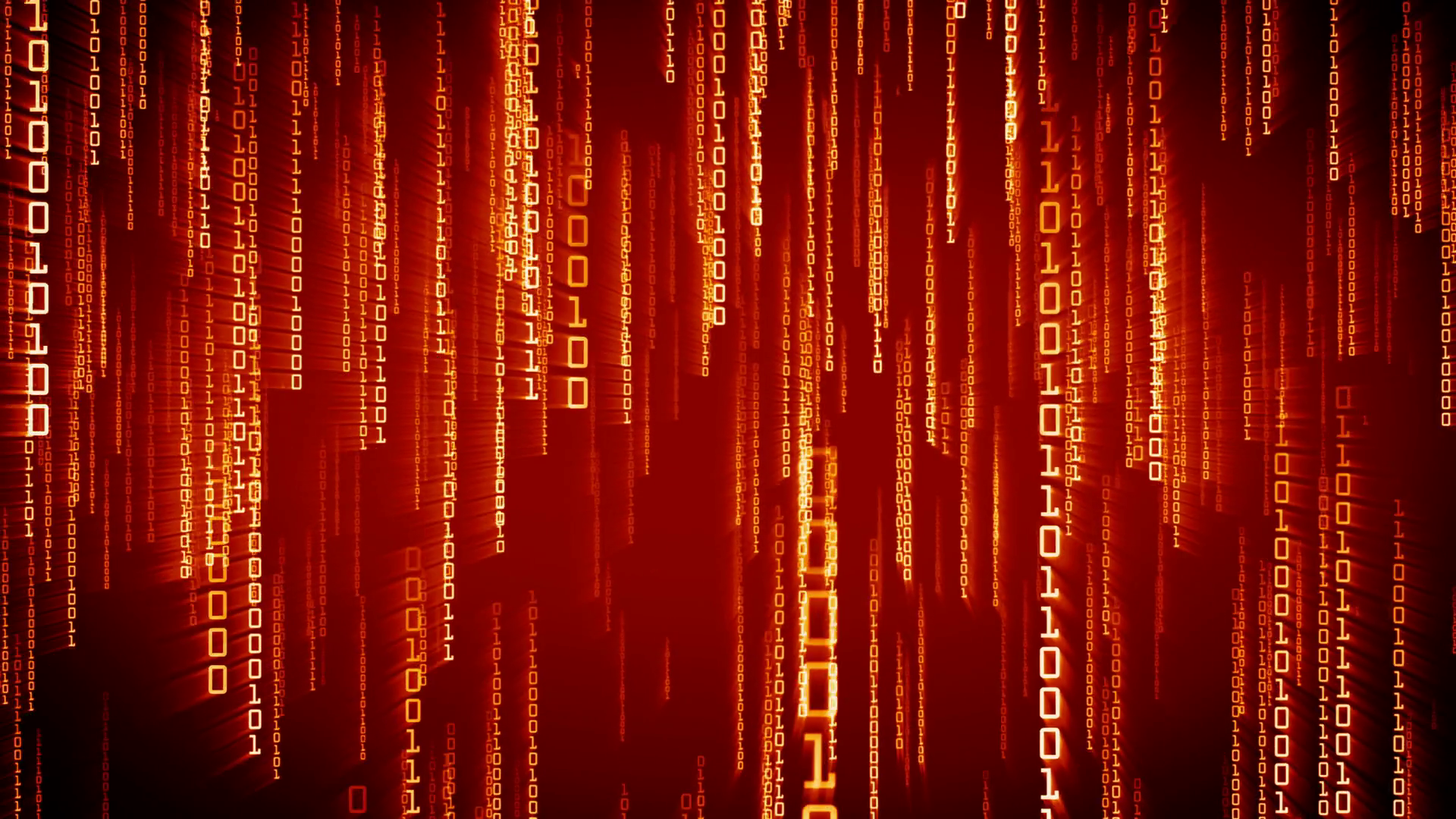 Красный компьютерный код