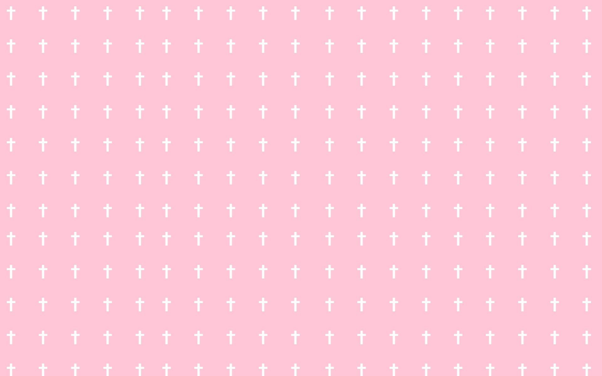 Aesthetic Computer Light Pink Wallpaper