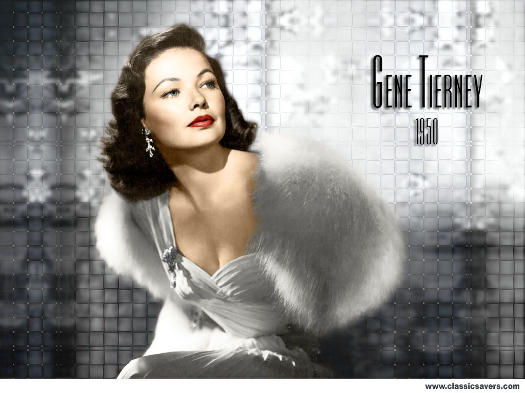 Gene Tierney Wallpaper: Gene Tierney. Gene tierney, Hollywood, Hollywood stars