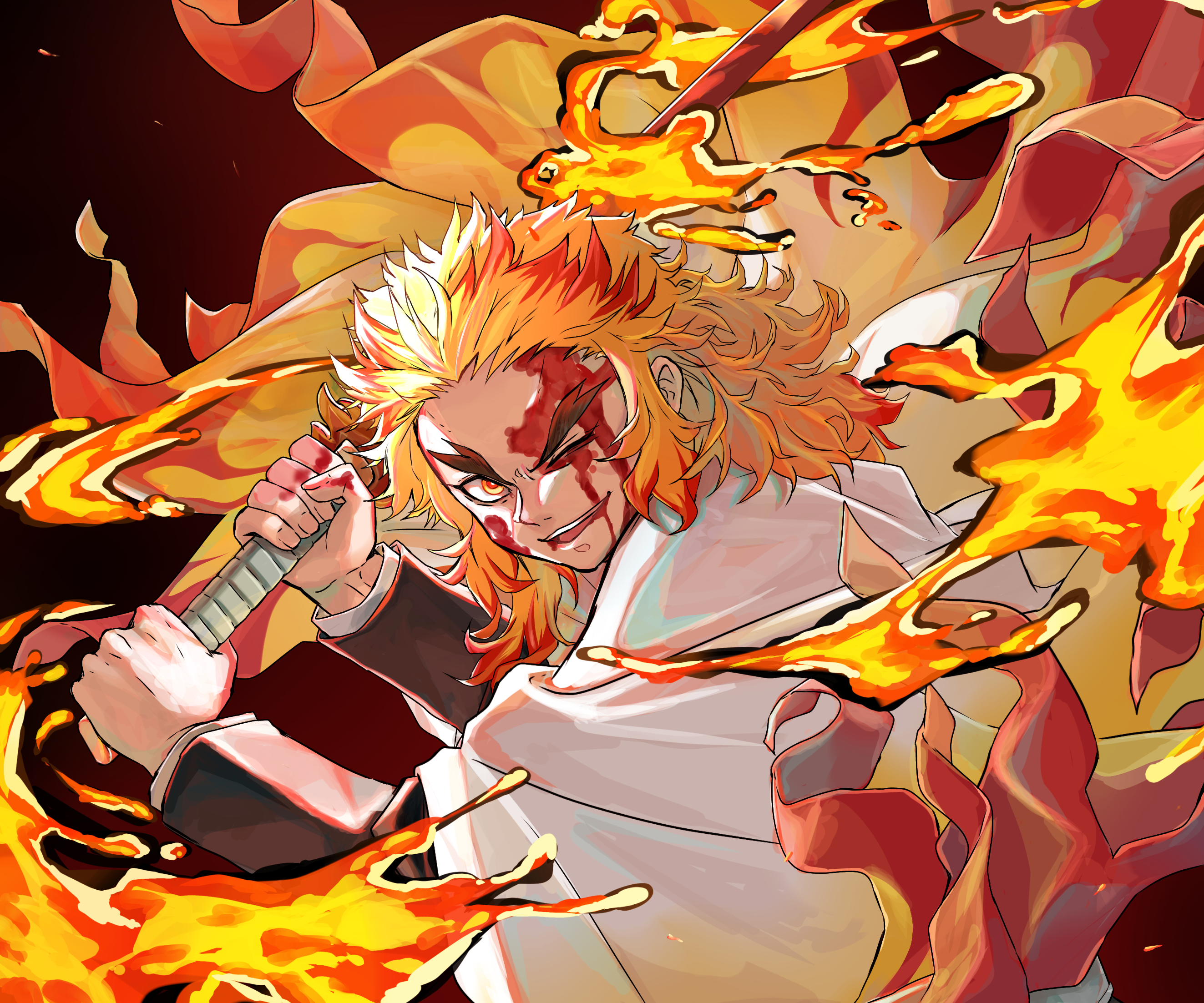 Kyojuro Rengoku Anime Demon Slayer