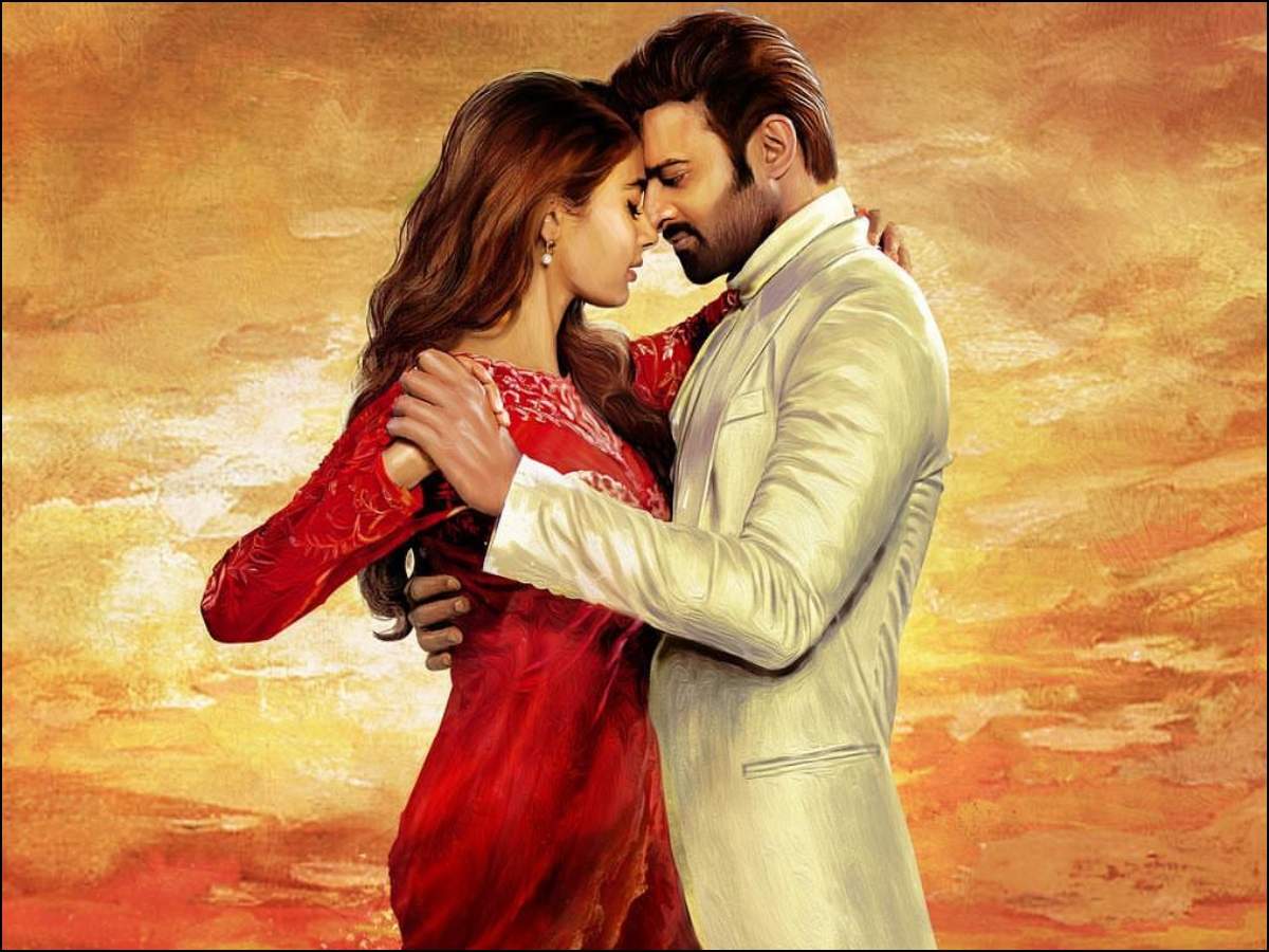 Prabhas 20 titled as 'Radhe Shyam': Prabhas and Pooja Hegde strike a romantic pose in the first look