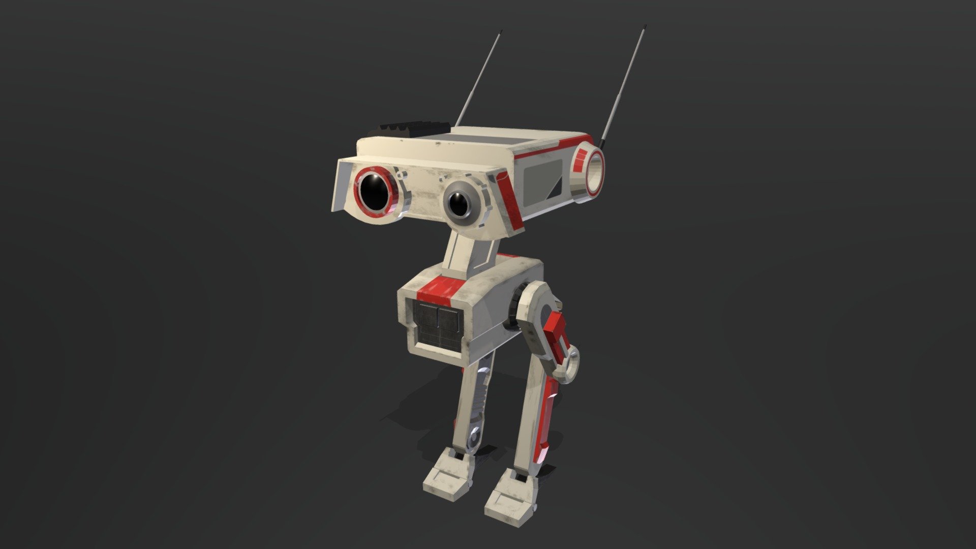 Rigged Model Of BD 1 From Star Wars Fallen Order Free 3D Model By Todor [9e9de9d]
