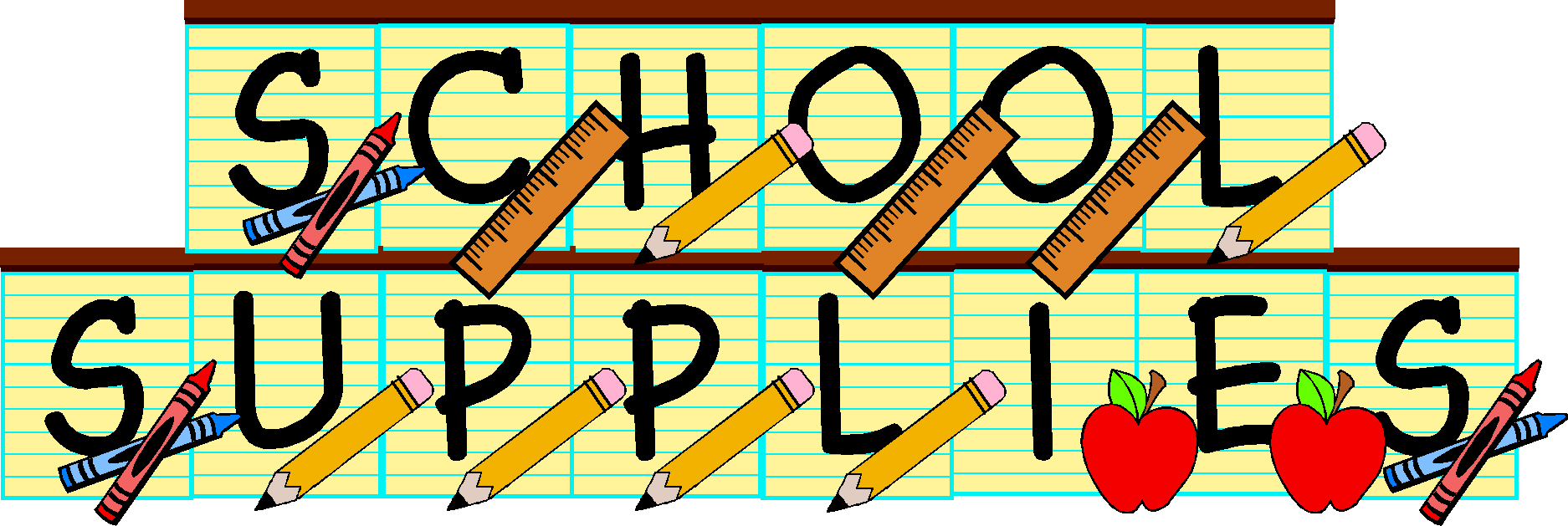 Free Image Of School Supplies, Download Free Image Of School Supplies png image, Free ClipArts on Clipart Library