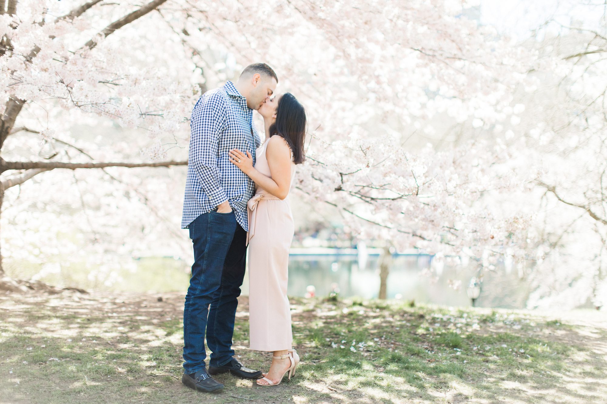 The Prettiest Spring Engagement Photo