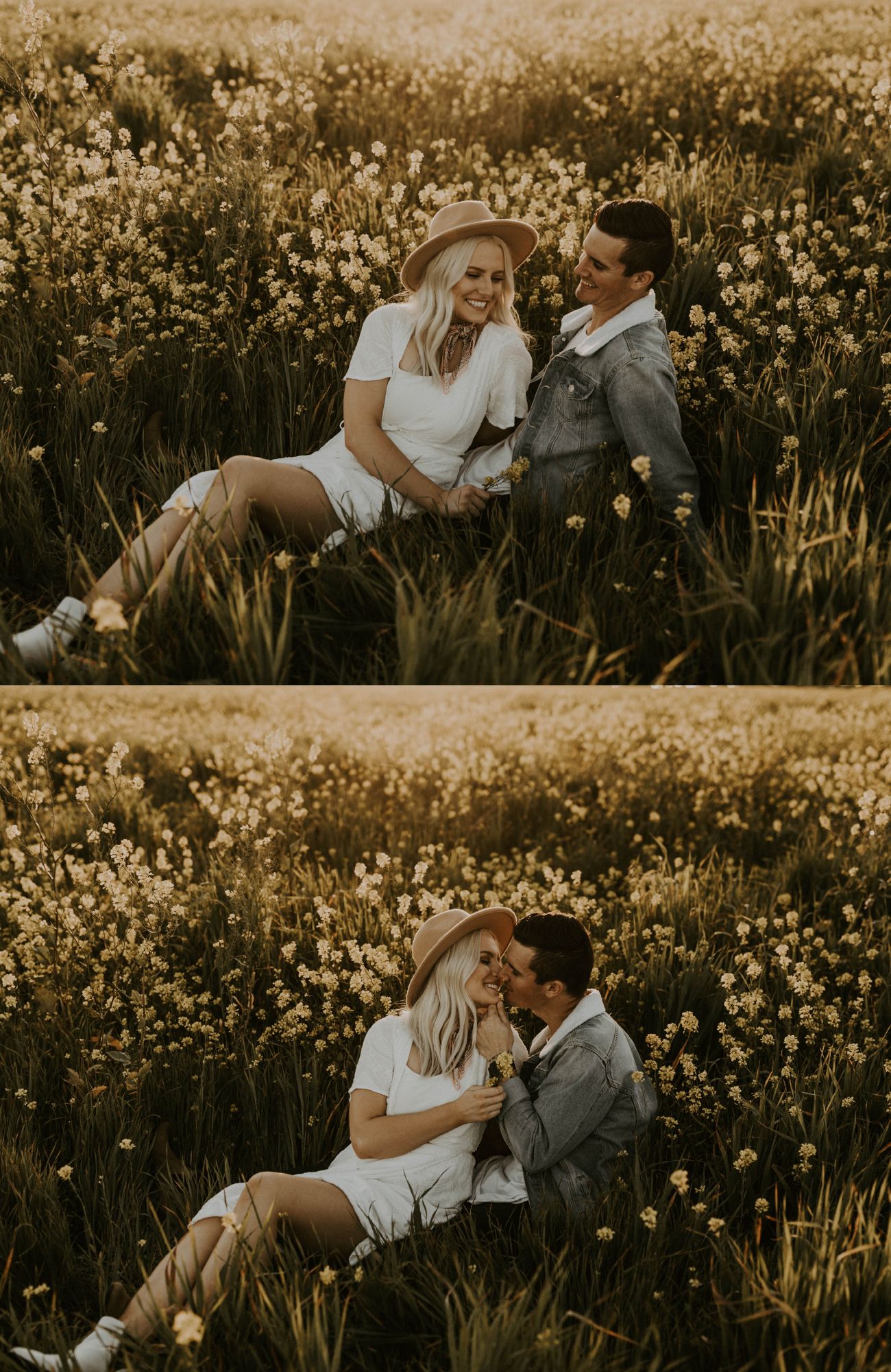 Cute Summer time Couples Photo. Engagement Summertime Photohoot Outfits & Id. Engagement picture poses, Engagement picture outfits, Spring engagement picture