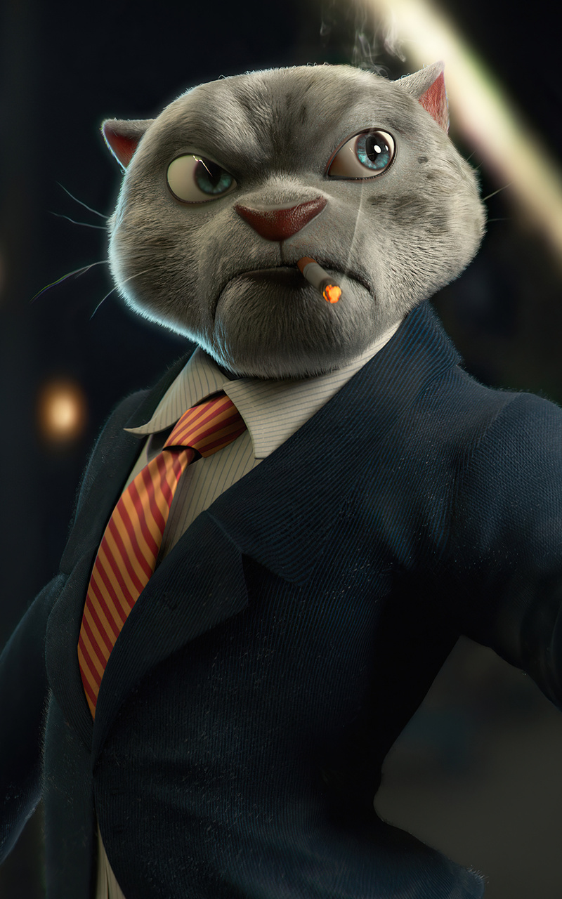 Gangster Cat Nexus Samsung Galaxy Tab Note Android Tablets HD 4k Wallpaper, Image, Background, Photo and Picture