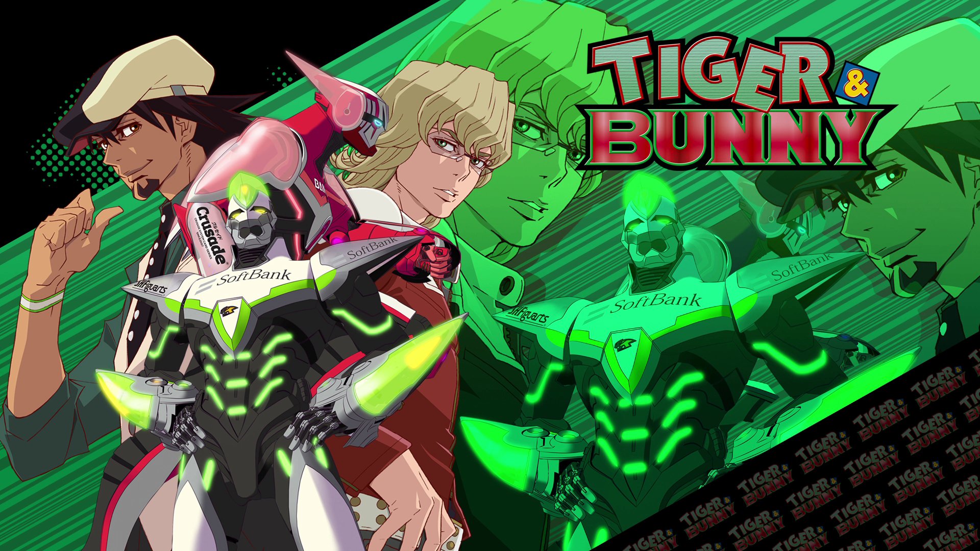 Tiger & Bunny HD Wallpaper