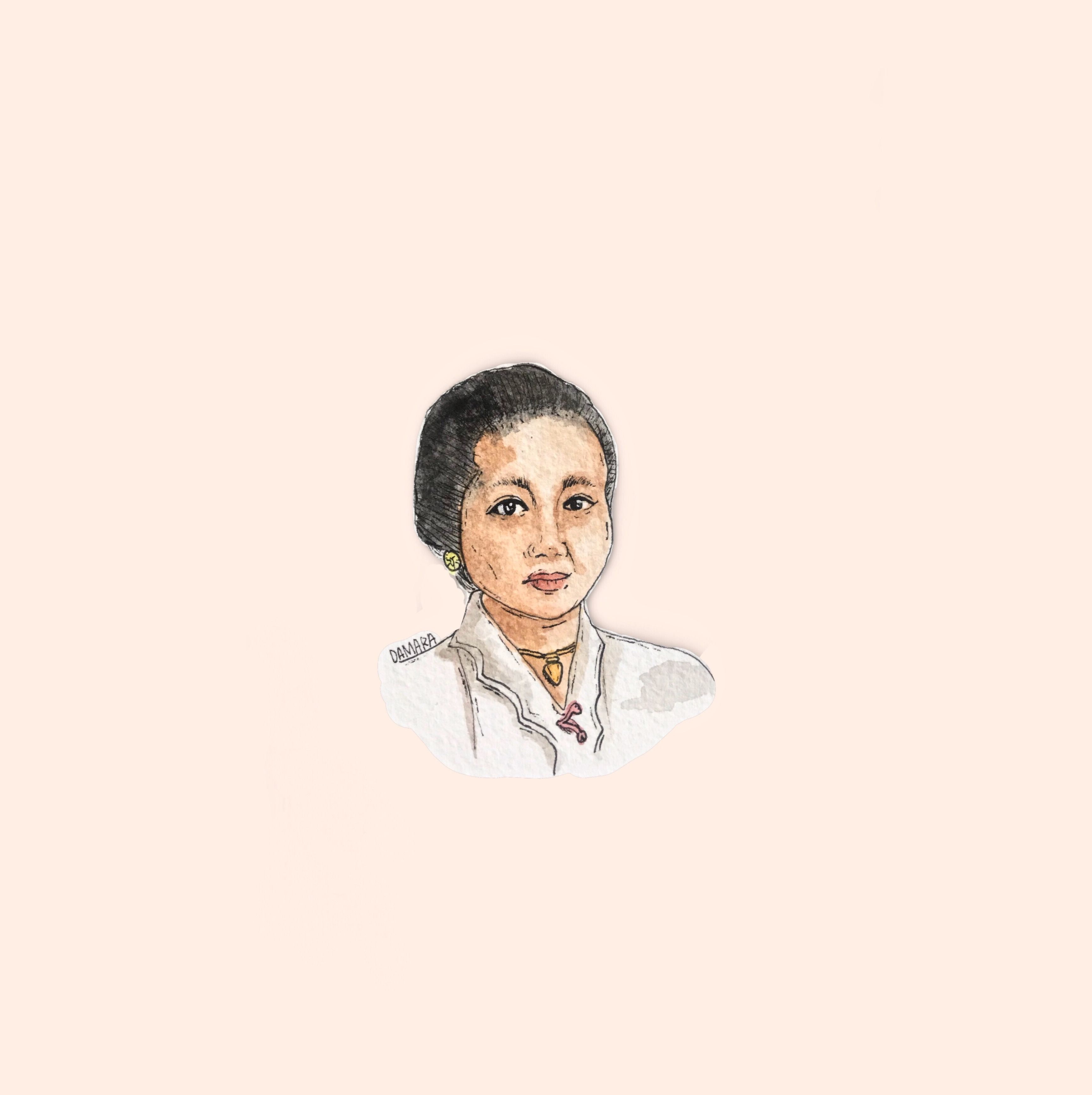 Selamat Hari Kartini Untuk Wanita Wanita Indonesia Pemberani✨. Ilustrasi, Ilustrasi Poster, Seni Grafis