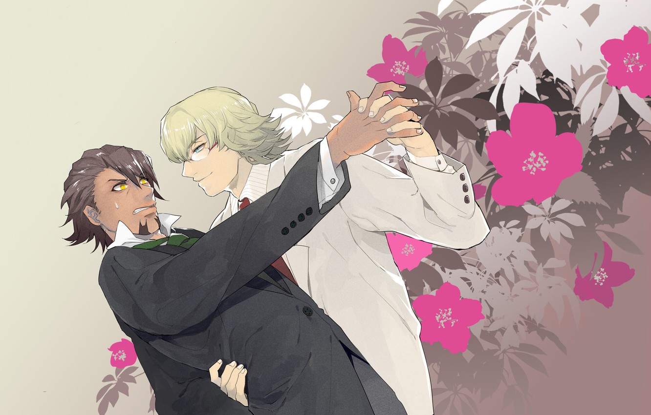Wallpaper anime, art, Kotetsu, Tiger and Bunny, Tiger and Bunny, Barnaby image for desktop, section прочее
