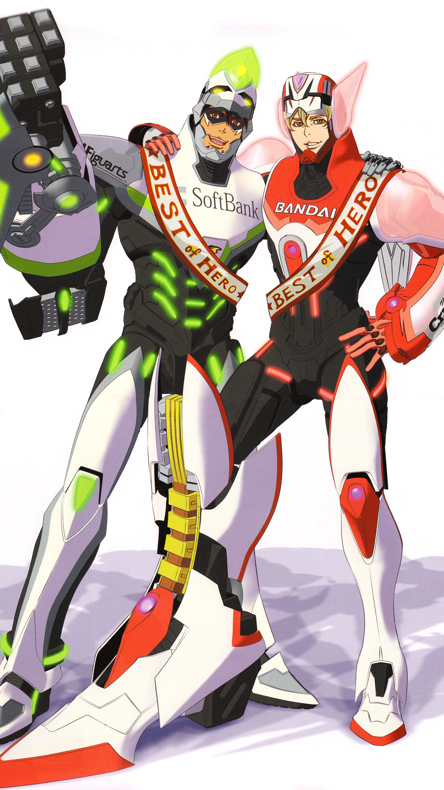 The Forgotten Lair. Tiger & Bunny Mobile Wallpaper