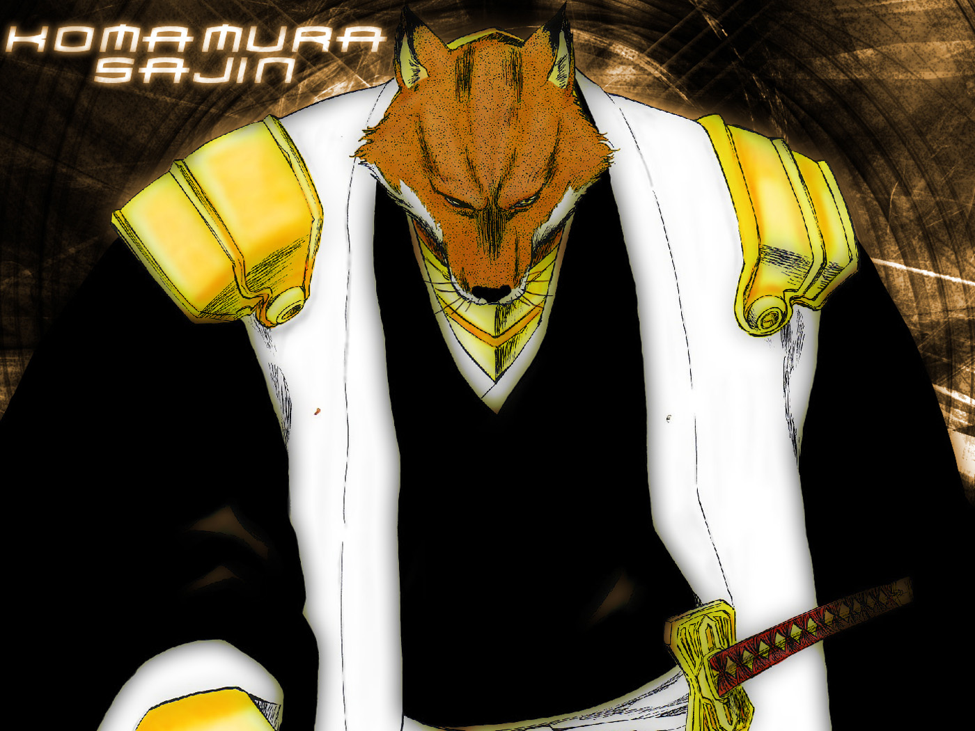 Sajin Komamura Wallpaper:1400x1050