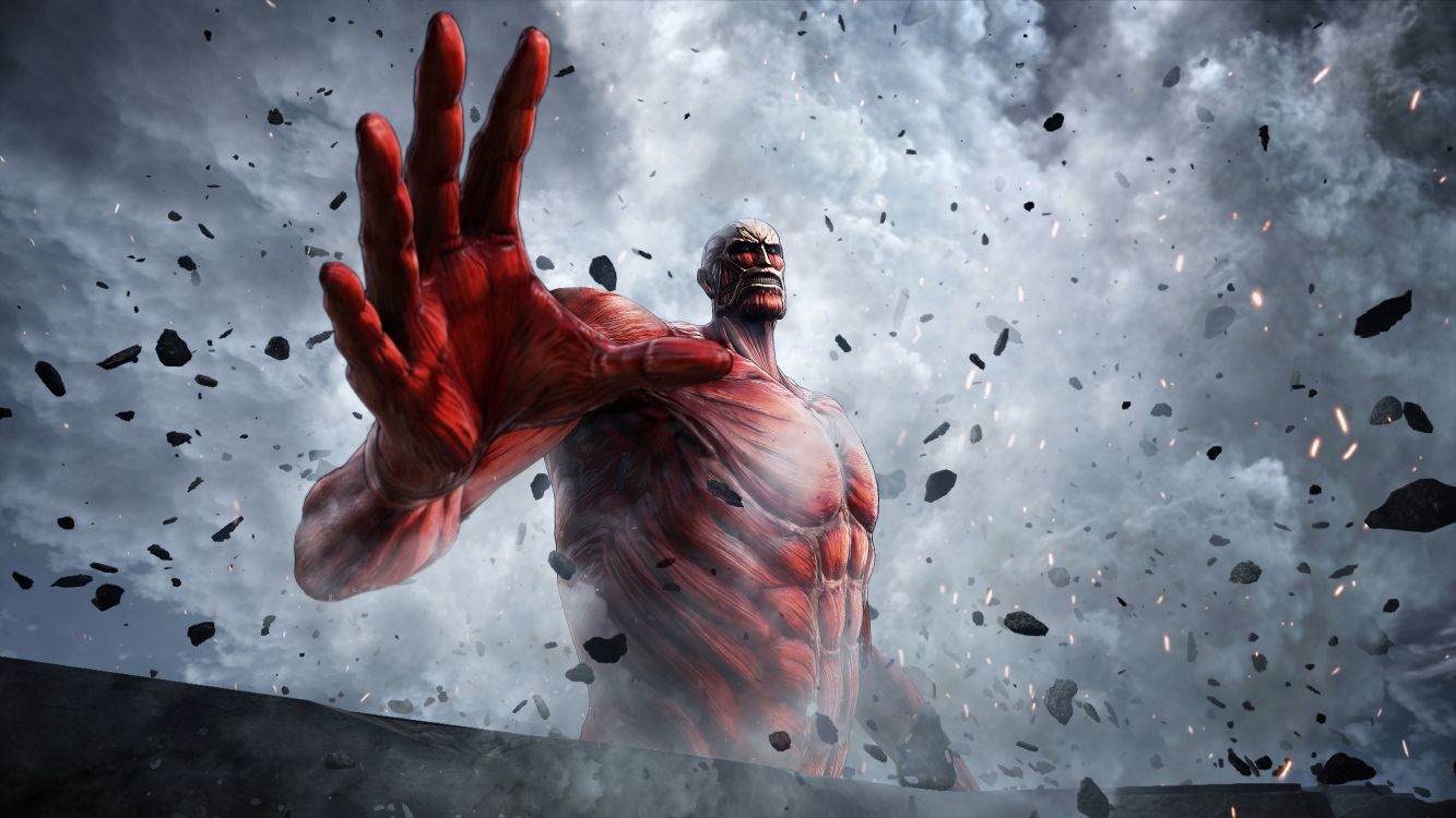 Wallpaper Levi, Eren Yeager, Attack on Titan, Mikasa Ackerman, Annie Leonhart, Background Free Image