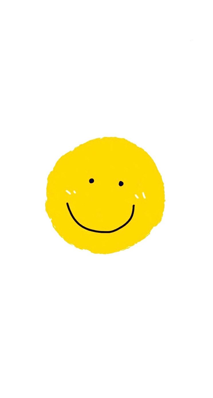 happy #face #wallpaper #iphone. New wallpaper iphone, iPhone wallpaper yellow, Desktop wallpaper art
