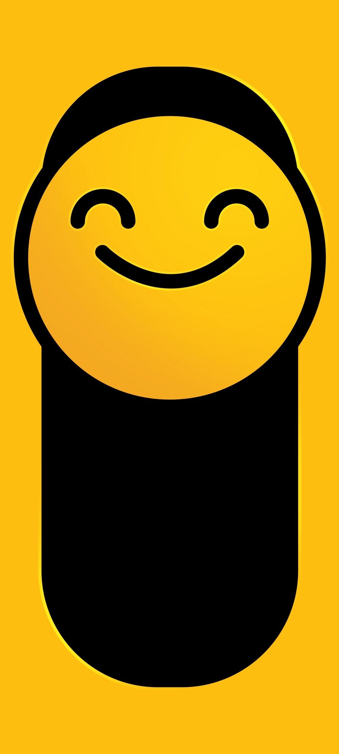 Vector Yellow Smiley Face Wallpaper