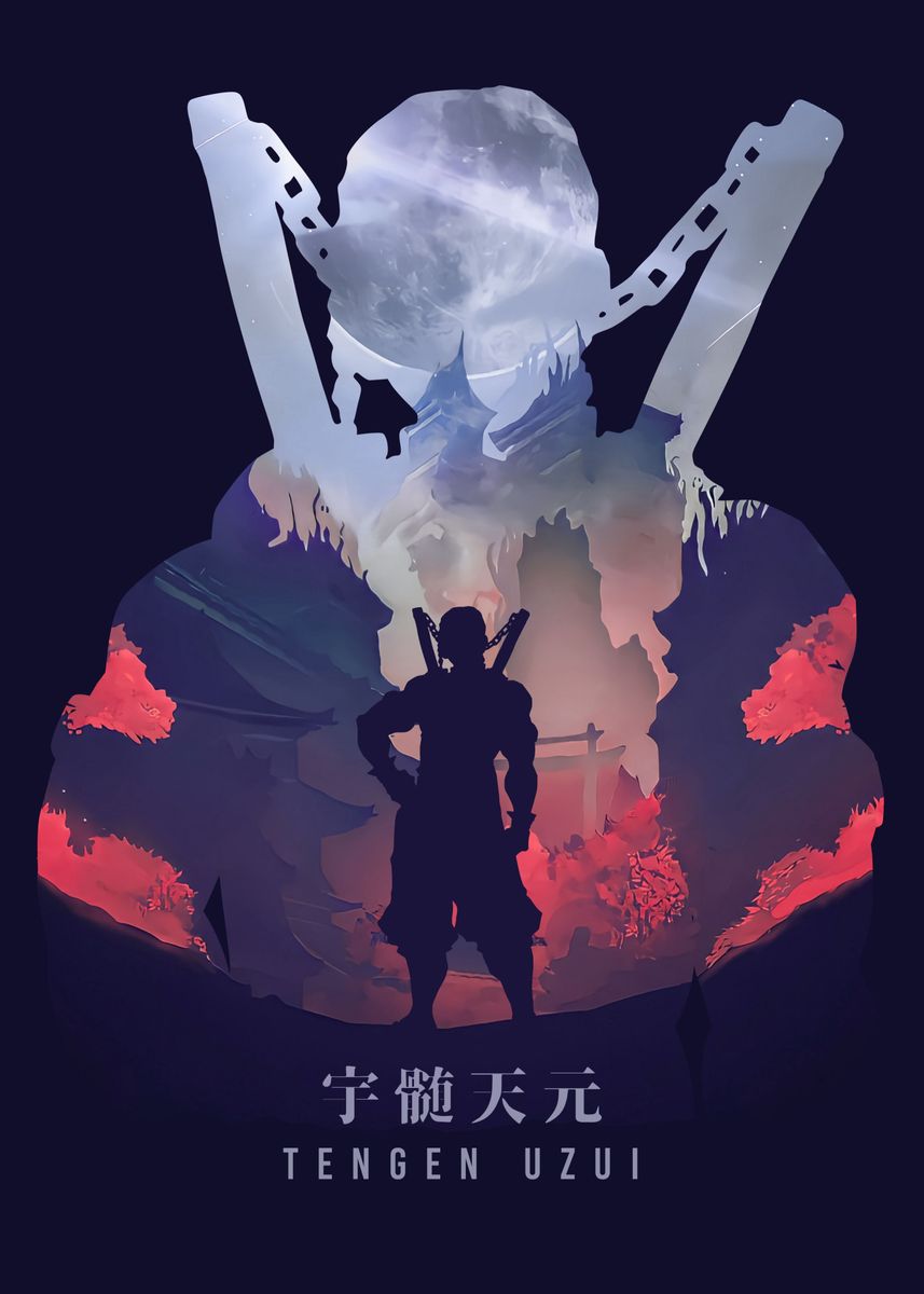 Tengen Uzui Demon Slayer' Poster