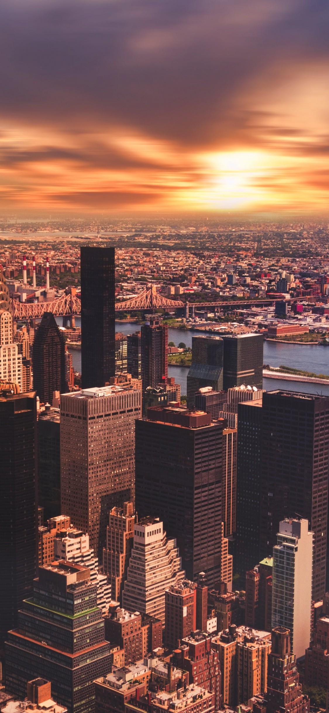 Cityscape, New York, sunset, city, buildings wallpaper, 5103x HD image, picture, 7dff10e8