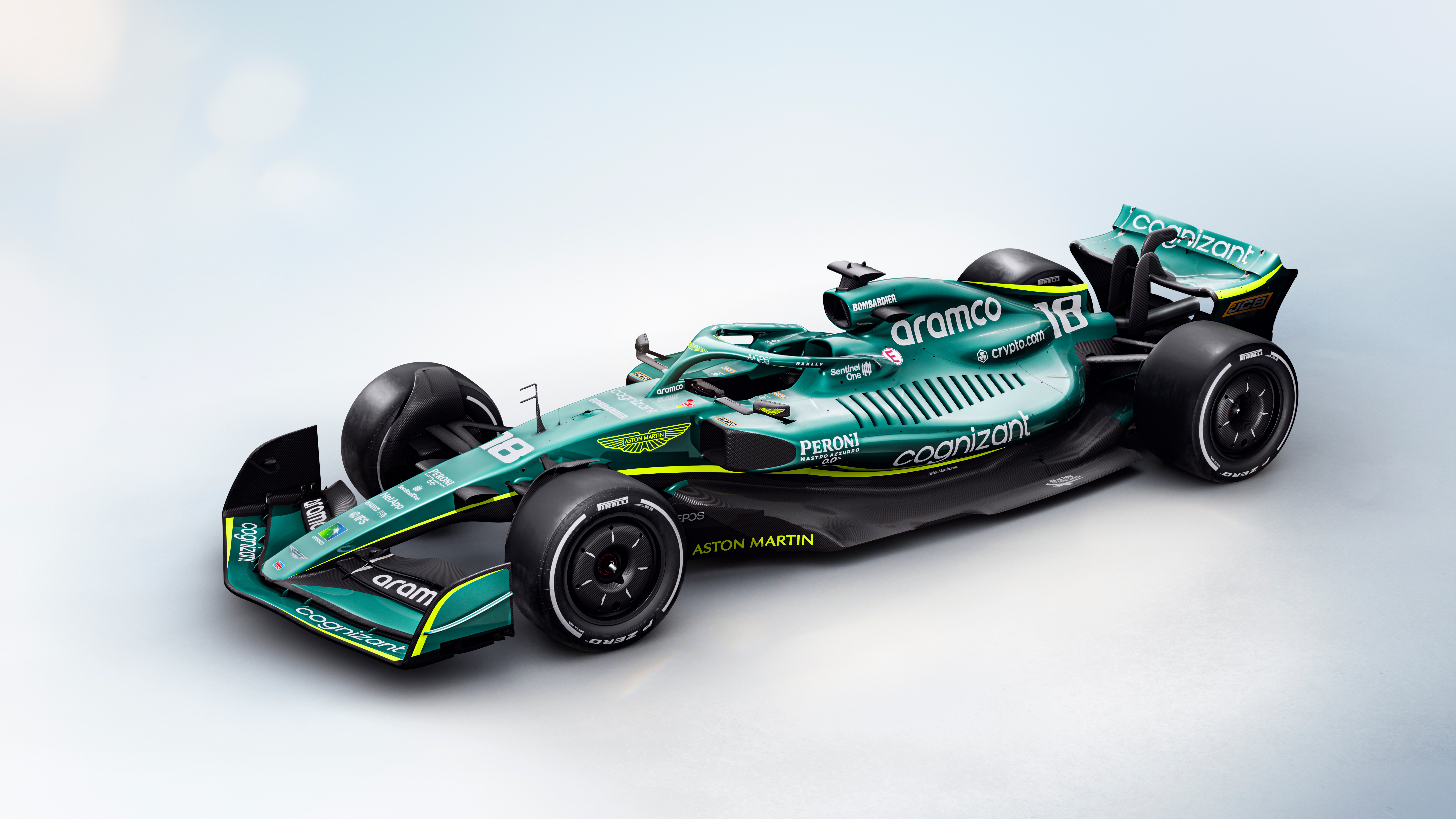 2022 Aston Martin AMR22 F1 car launch photo