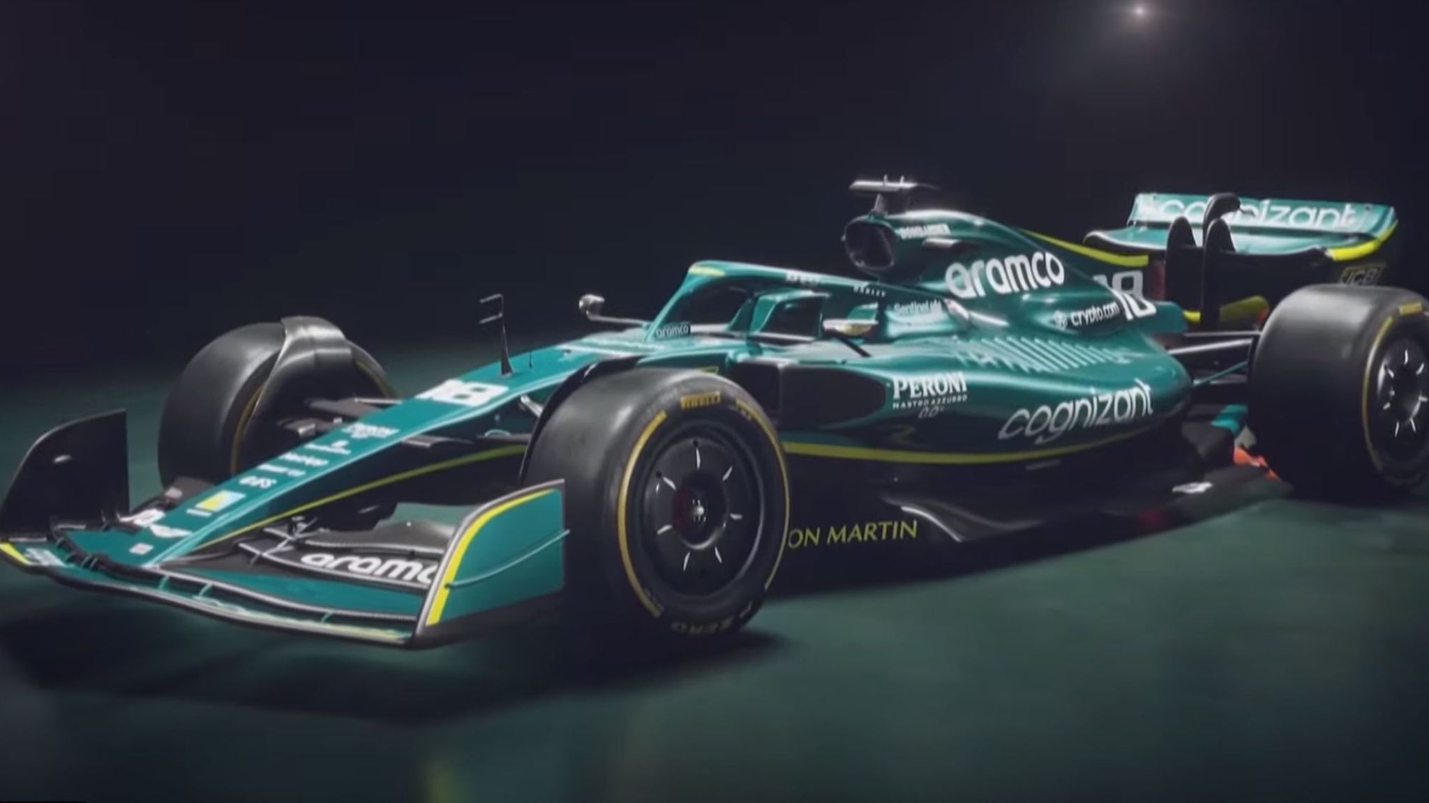 Aston Martin reveal striking new car for Formula 1 2022's new era as team bid to move up order