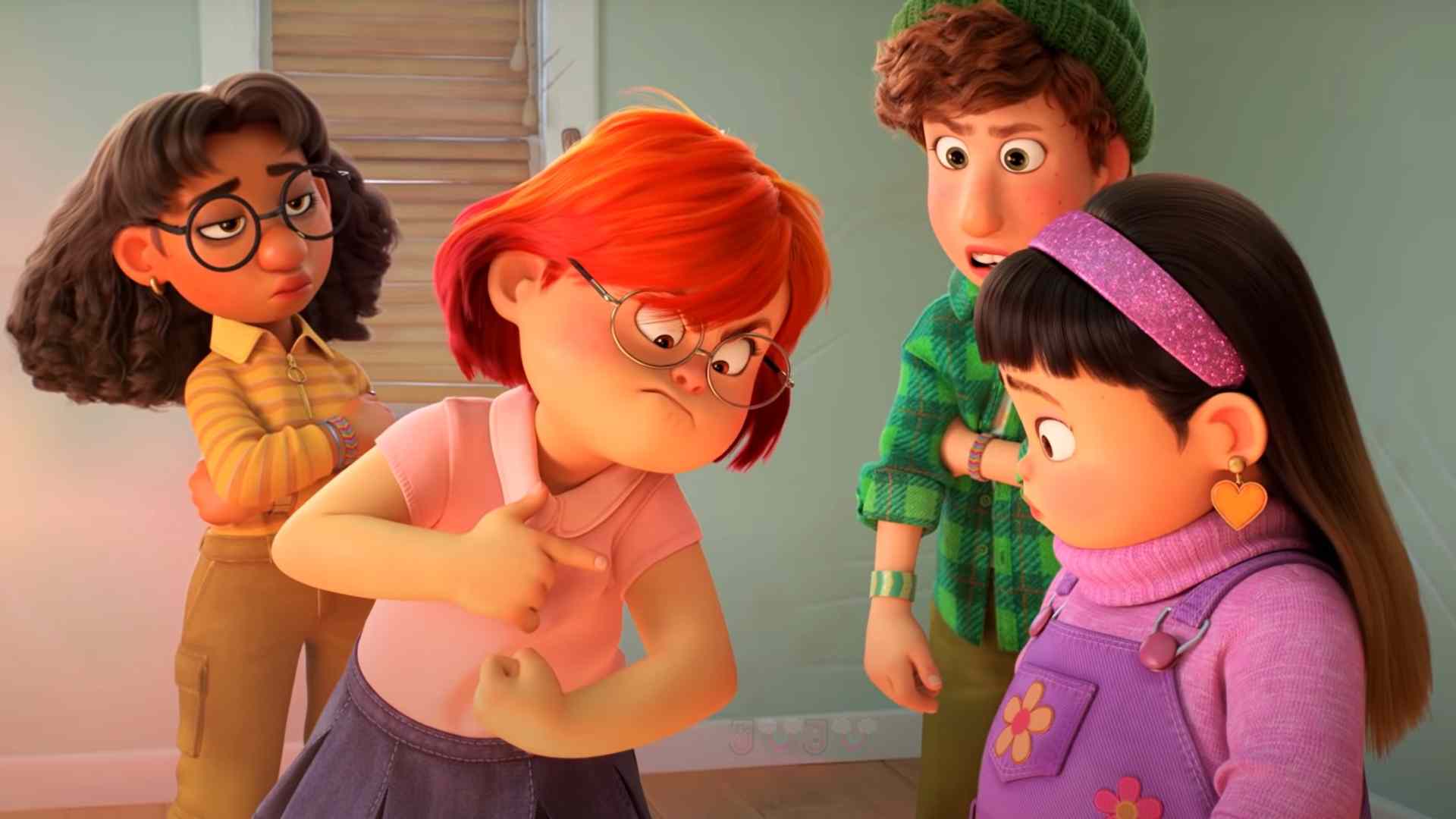 Turning Red Wallpaper. Disney film Image 2022