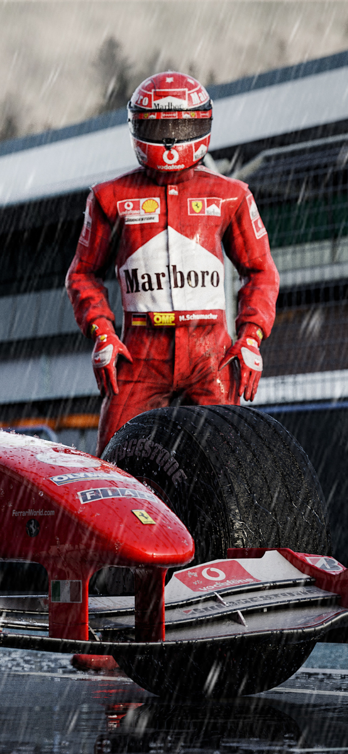 Ferrari F2004 Michael Schumacher iPhone XS, iPhone 10, iPhone X HD 4k Wallpaper, Image, Background, Photo and Picture